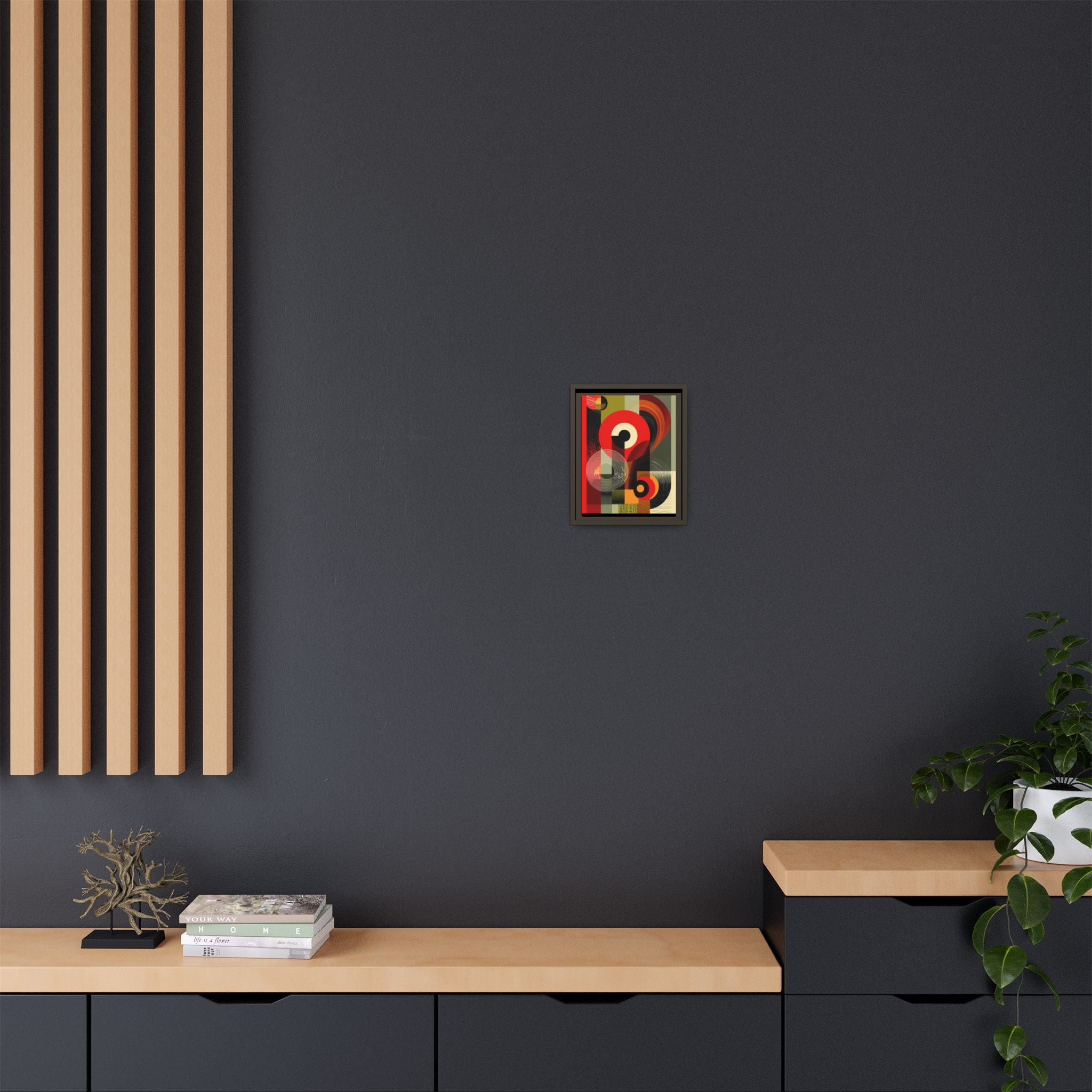 Chromatic Geometrics: Abstract Constructivist Composition, Modernist Color Blocking, Layered Circular Forms   |   Custom Orders Accepted