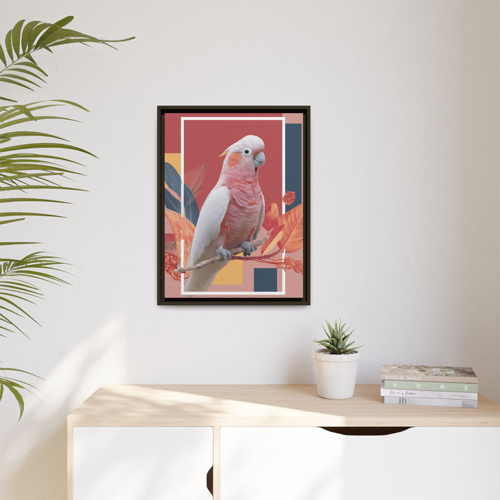 Geometric Cockatoo: Prismatic Wildlife Portrait, Modern Avian Art Series   |    Custom Orders Available