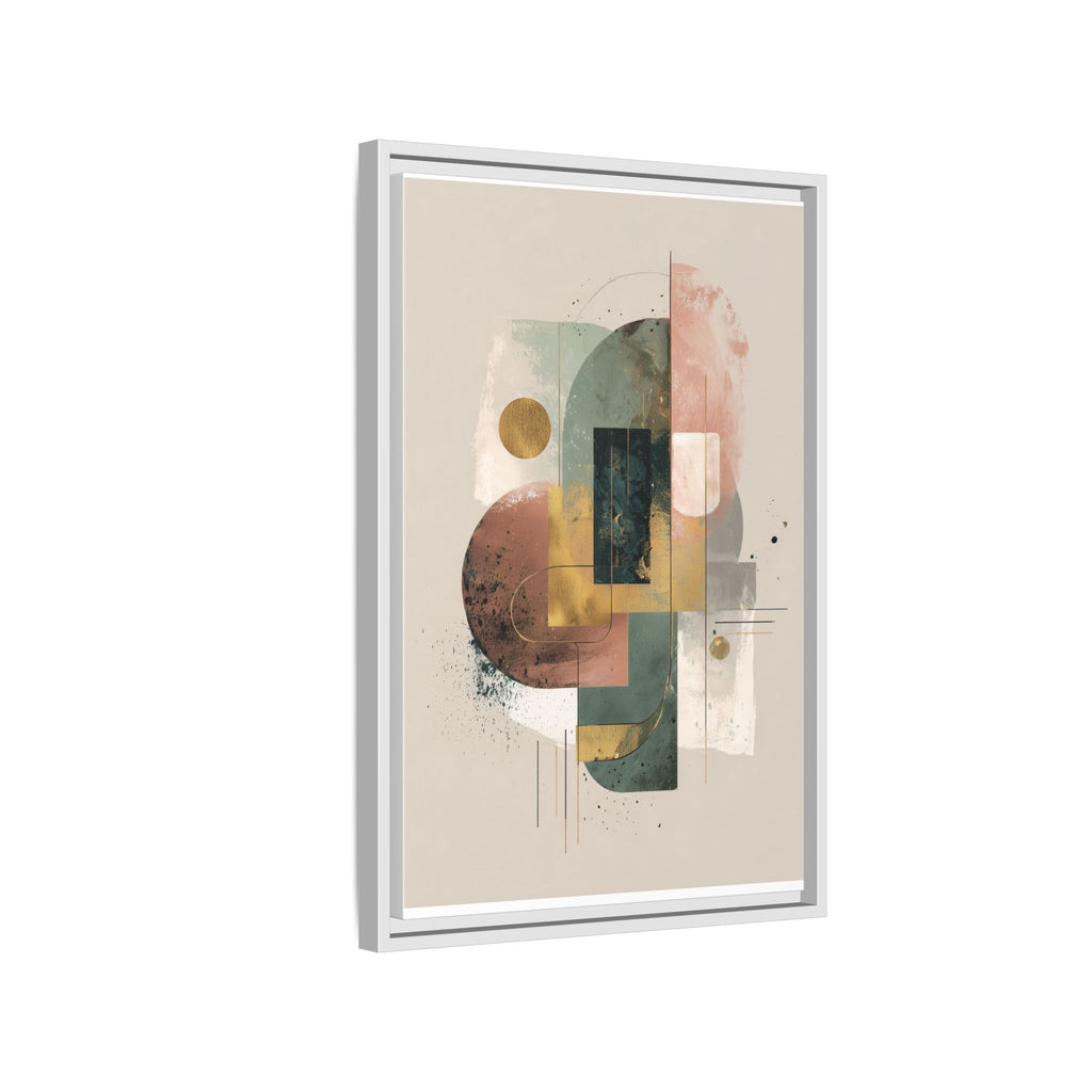 Organic Geometries: Fragmented Forms, Digital Abstract Composition, Layered Minimalist Art   |   Custom Orders Accepted