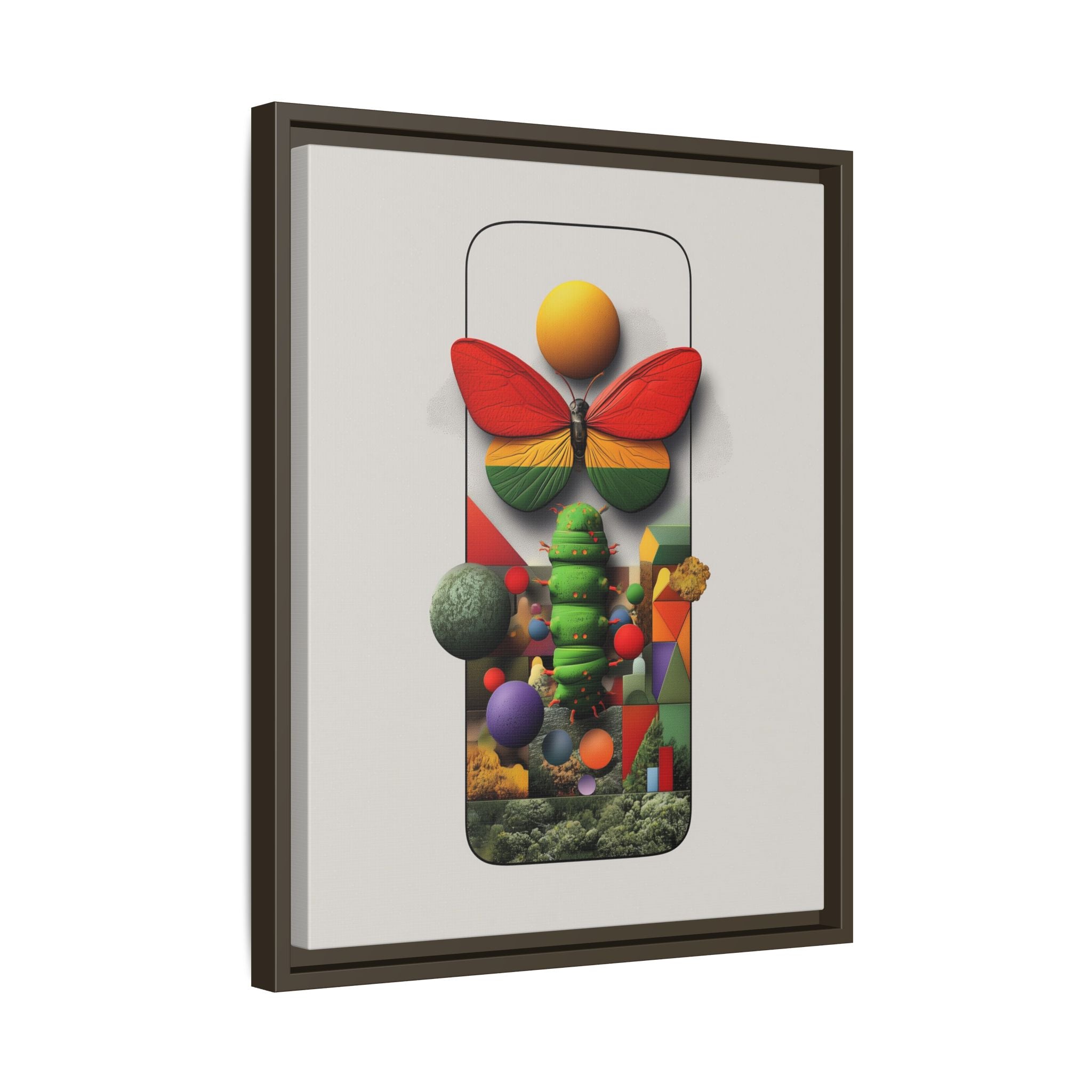 Digital Metamorphosis: Cybernetic Butterfly Realm, Surreal Tech Nature Composition   |    Custom Orders Available