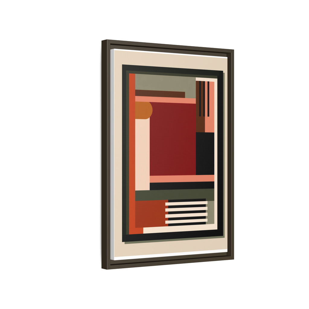 Architectural Geometries: Modern Abstract Composition, Bauhaus-Inspired Design, Geometric Color Blocking   |   Custom Orders Accepted