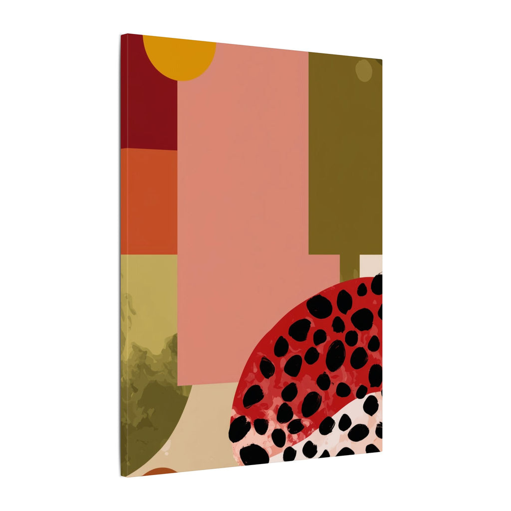 Geometric Harmony: Rectangles in Motion, Mid-Century Modern Composition, Abstract Earth Tone Precision   |   Custom Orders Accepted