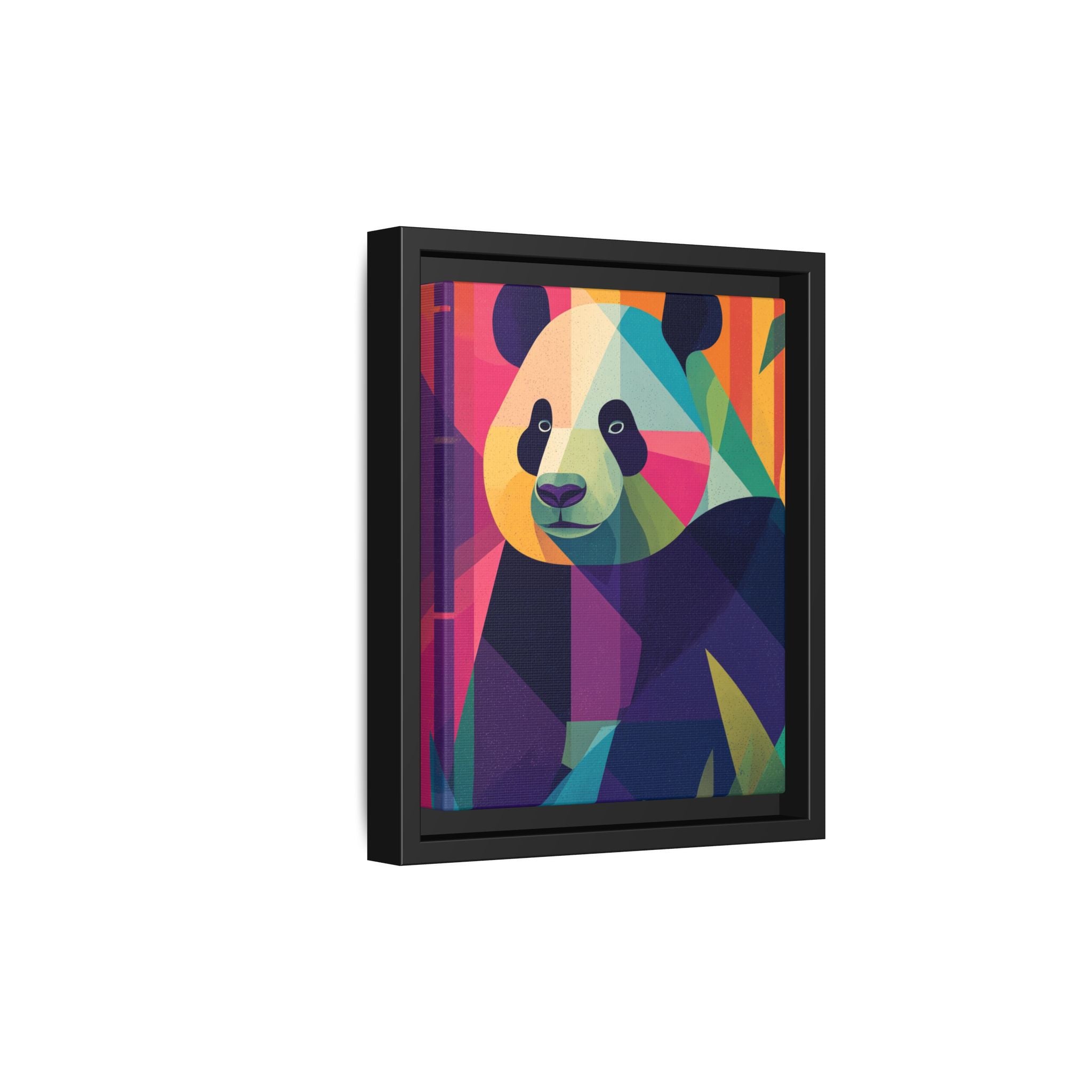 Geometric Panda: Mosaic Wildlife Portrait, Digital Polygonal Art   |  Personalized & Custom Orders Available