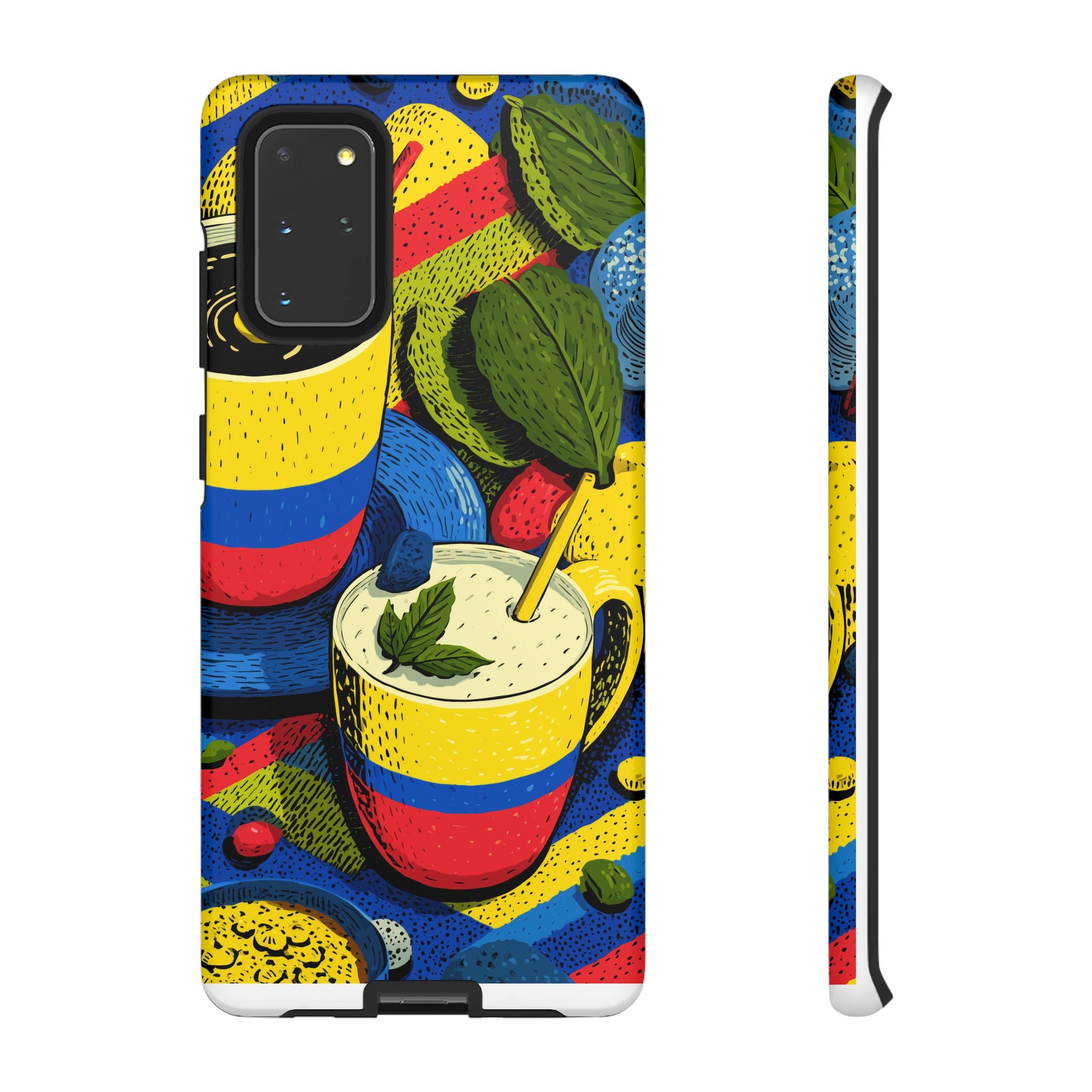 Vibrant Phone Case for Tough Cases | Colorful Colombian Art, Unique Gift, Trendy Accessory, Summer Style, Festival Must-Have