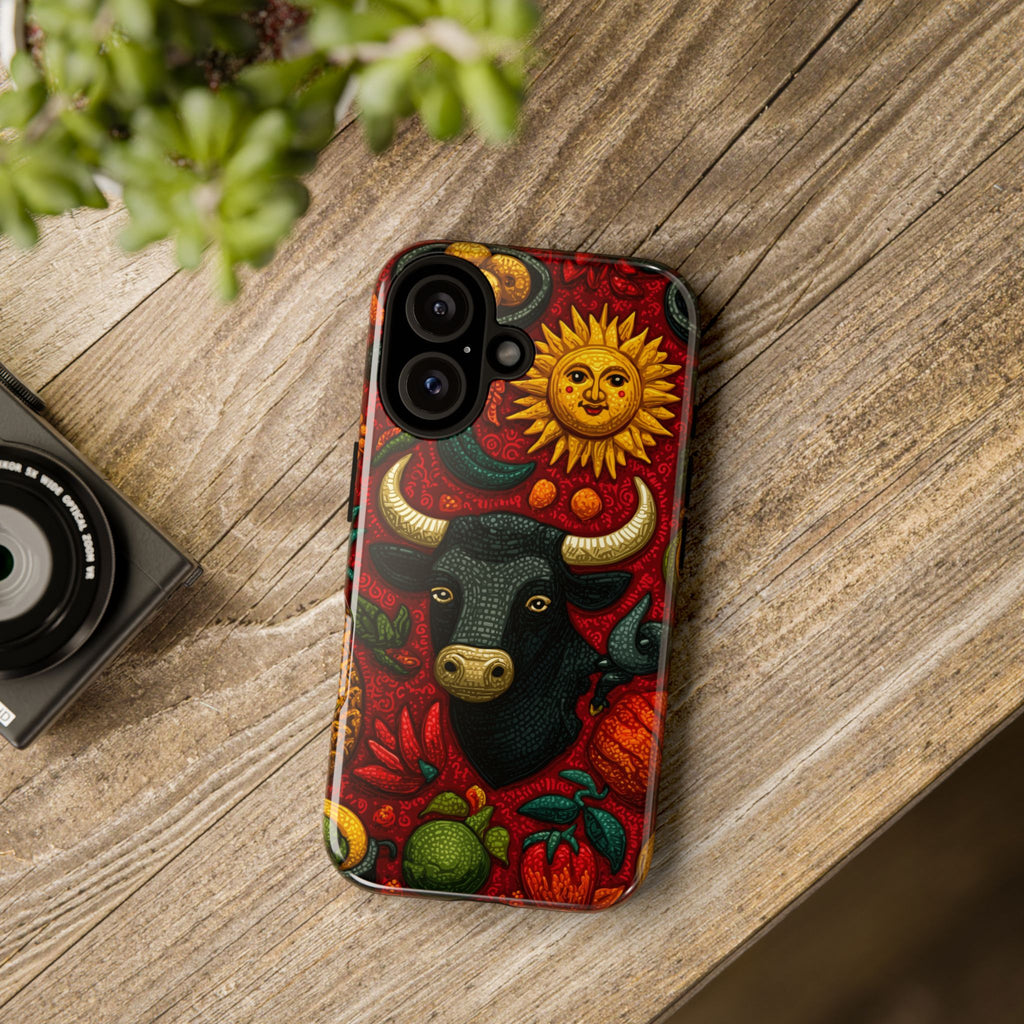 Vibrant Phone Case featuring Spanish Culture | Tough Cases | Travel Gift, Art Lover's Accessory, Colorful Cover, Unique Design