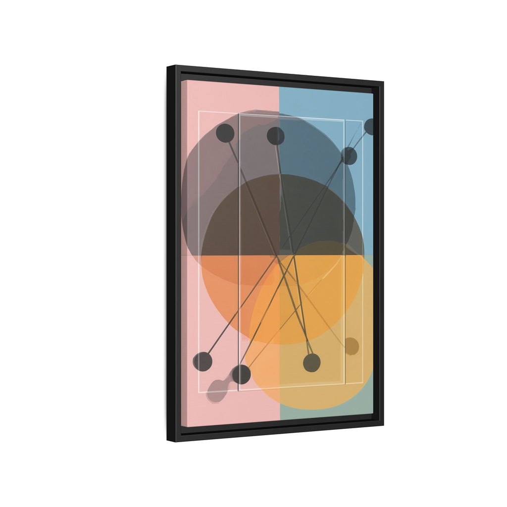 Geometric Intersections: Pastel Quadrants, Mid-Century Minimalism, Network Nodes   |   Custom Orders Accepted