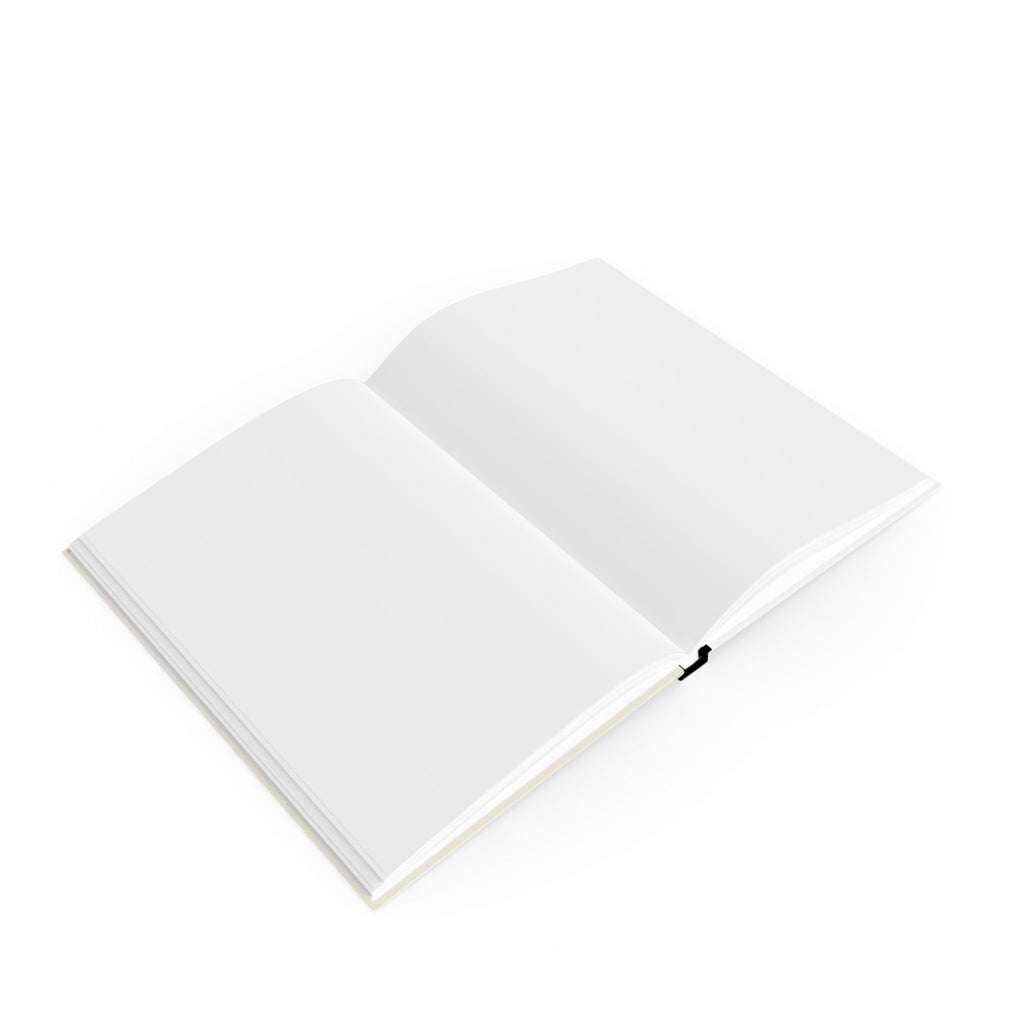 Personalized Cat Journal    |  Whiskers in Geometry: Mid-Century Modern Cat, Minimalist Organic Shapes, Abstract Feline Portrait