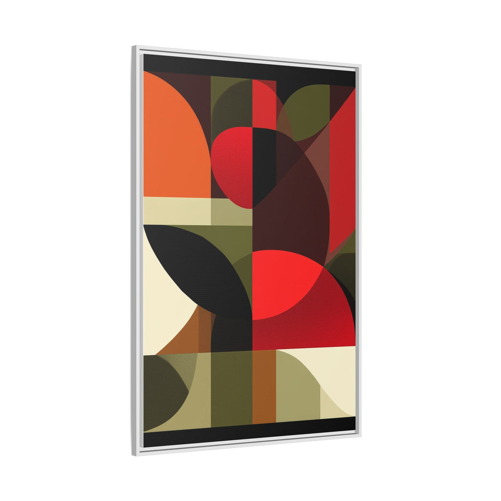 Geometric Fusion: Modern Abstract Composition, Cubist Color Blocks, Architectural Form Harmony   |   Custom Orders Accepted