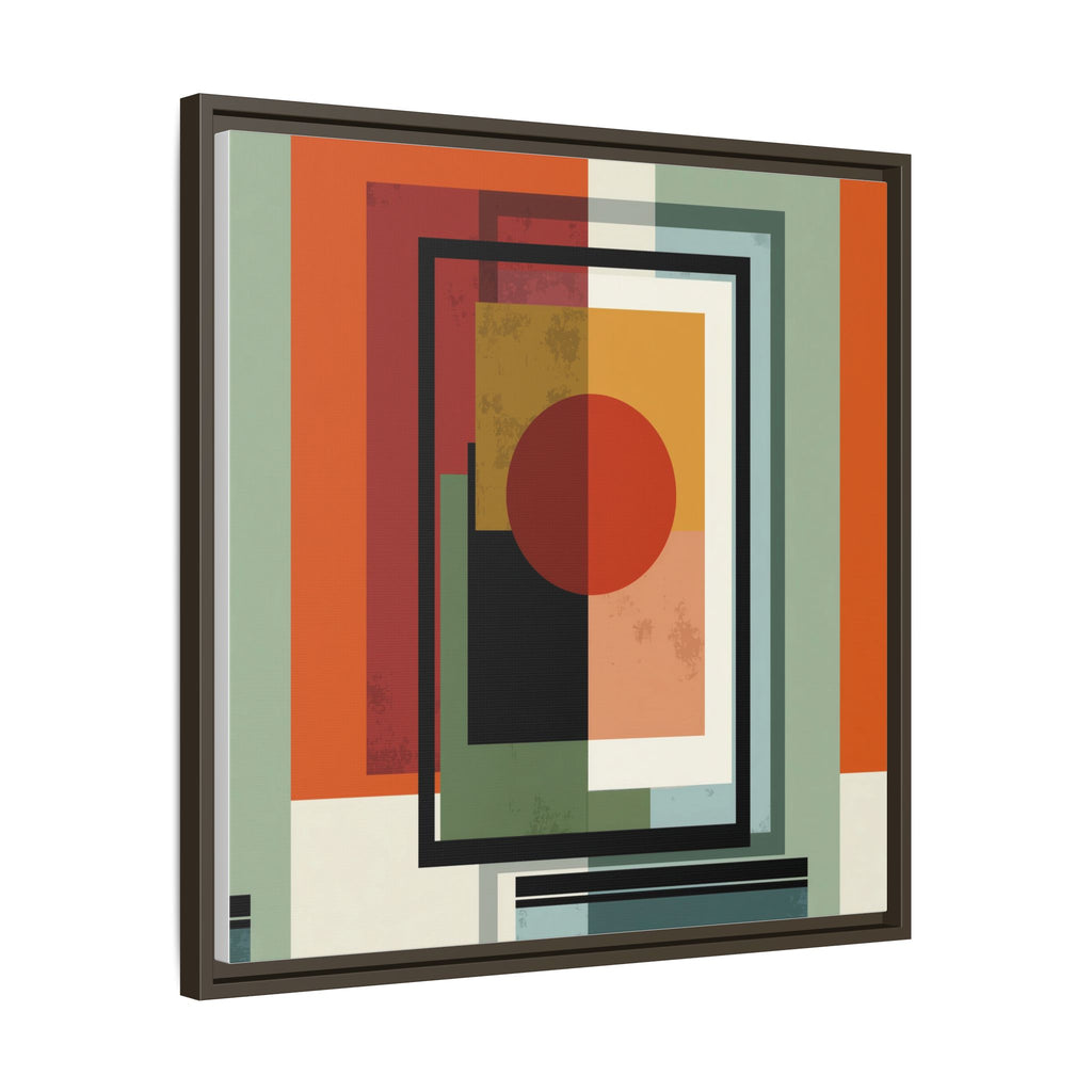 Geometric Harmonies: Mid-Century Modern Composition, Constructivist Inspiration, Abstract Rectangular Interplay   |   Custom Orders Accepted