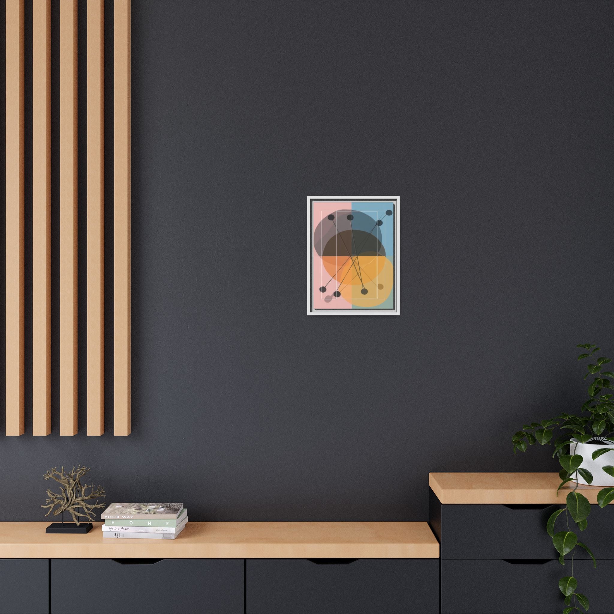 Geometric Intersections: Pastel Quadrants, Mid-Century Minimalism, Network Nodes   |   Custom Orders Accepted