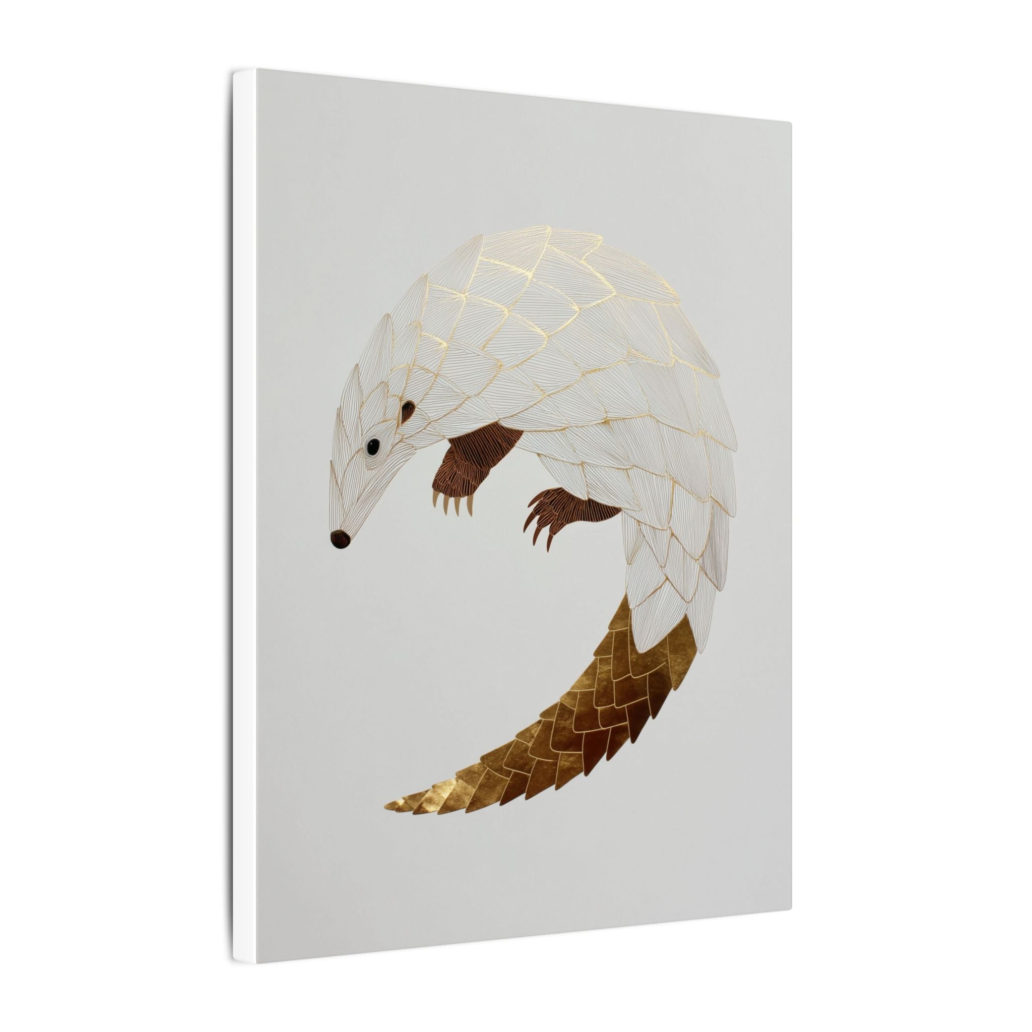 Geometric Hedgehog: Layered Minimalist Wildlife, Architectural Art Style   |    Custom Orders Available