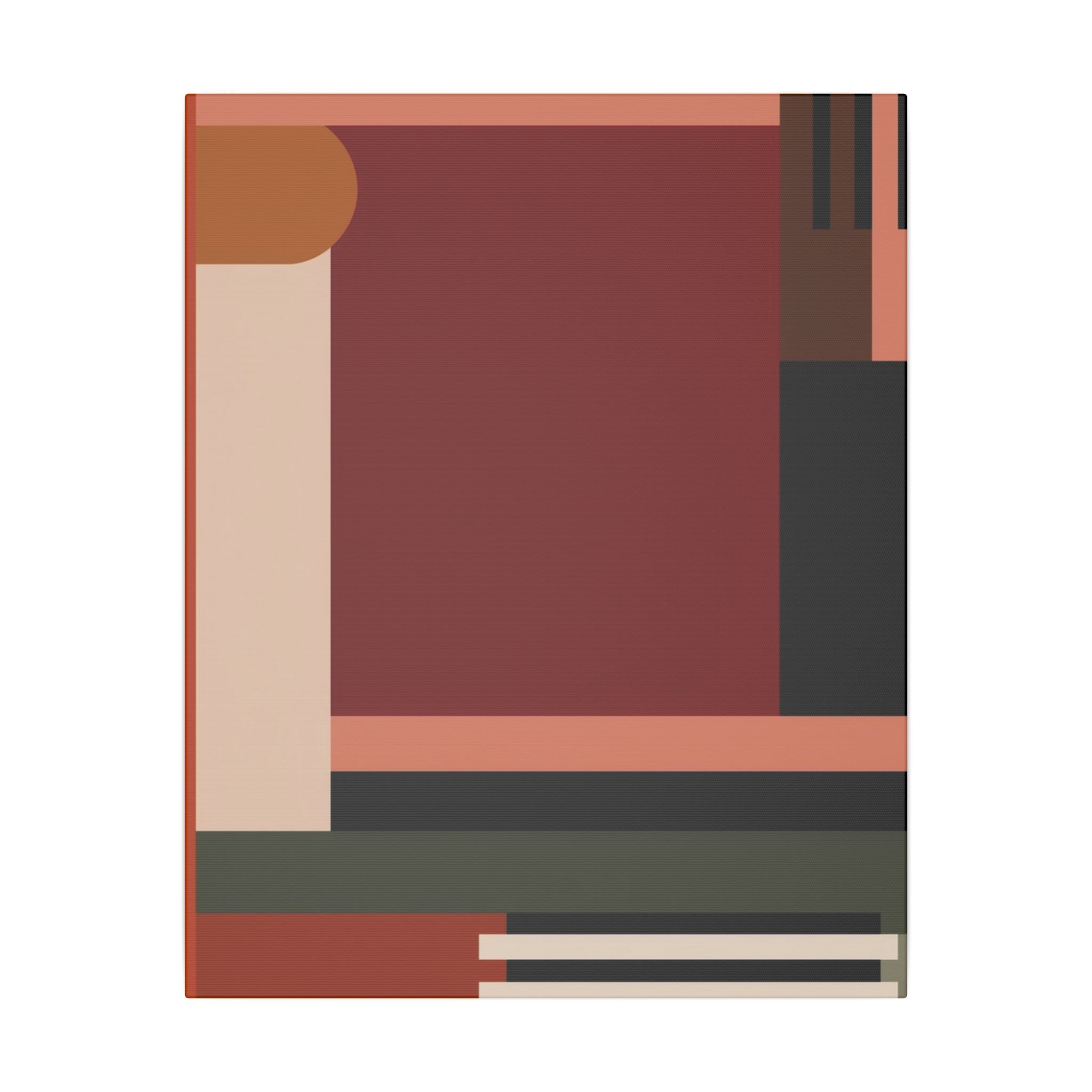 Geometric Harmony: Abstract Constructivist Design, Modern Color Palette, Minimalist Architectural Composition   |   Custom Orders Accepted