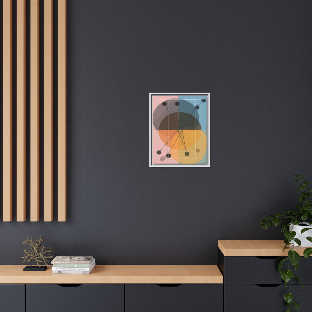 Geometric Intersections: Pastel Quadrants, Mid-Century Minimalism, Network Nodes   |   Custom Orders Accepted