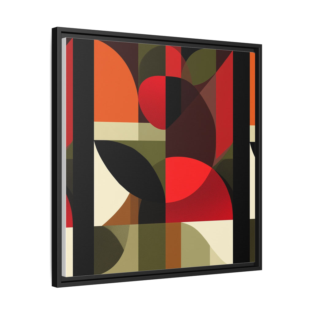 Geometric Fusion: Modern Abstract Composition, Cubist Color Blocks, Architectural Form Harmony   |   Custom Orders Accepted