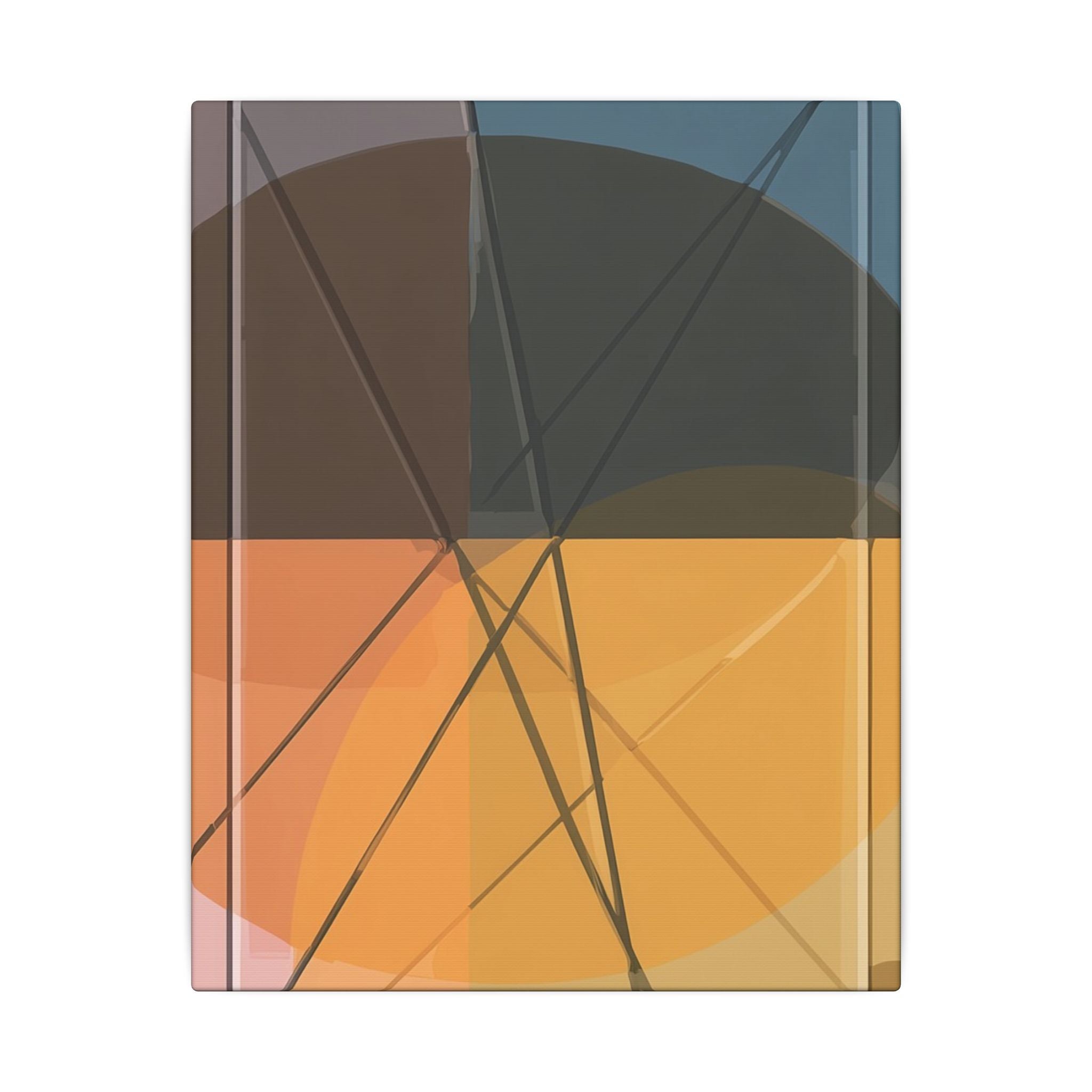 Interconnected Geometries: Pastel Circles in Motion, Mid-Century Modern Design, Abstract Bauhaus Composition   |   Custom Orders Accepted