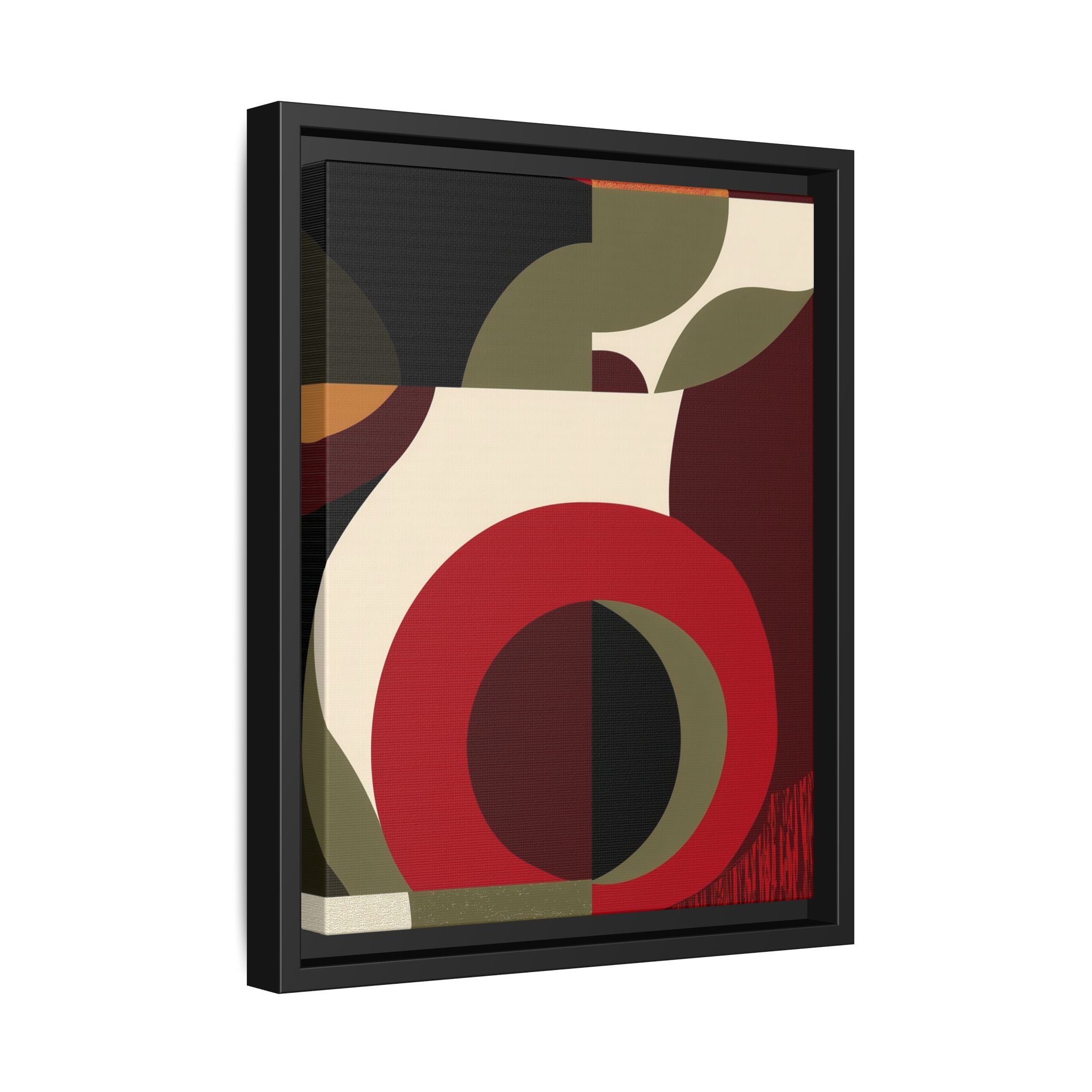 Geometric Intersections: Mid-Century Modern Design, Abstract Architectural Composition, Rhythmic Curved Forms   |   Custom Orders Accepted