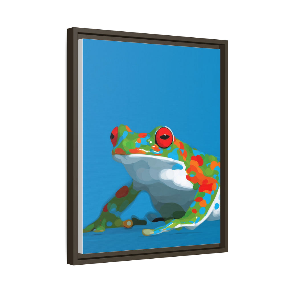Mosaic Frog: Geometric Wildlife Art, Colorful Amphibian Print   |    Custom Orders Available