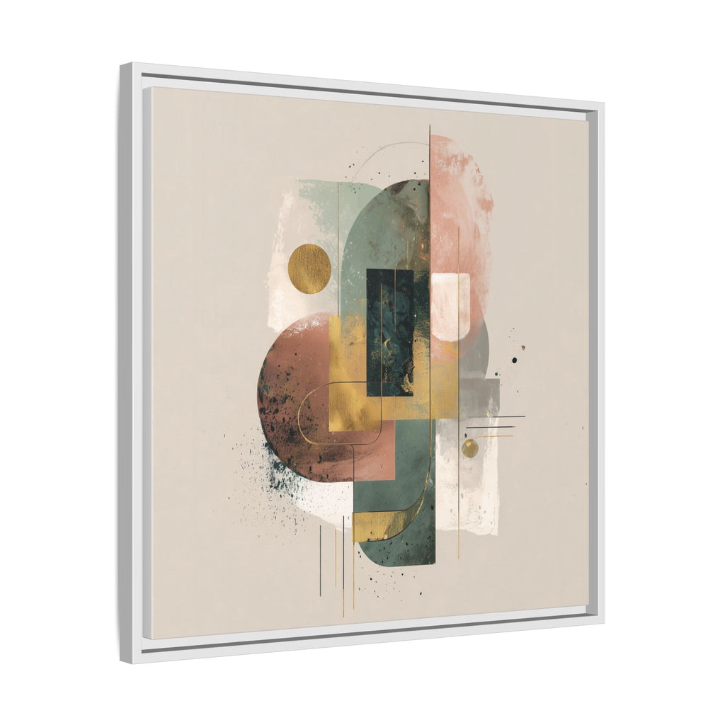 Organic Geometries: Fragmented Forms, Digital Abstract Composition, Layered Minimalist Art   |   Custom Orders Accepted