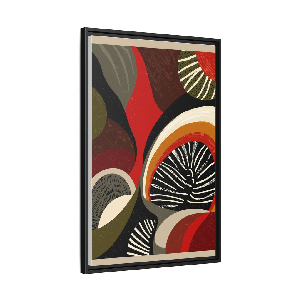 Geometric Rhythm: Abstract Composition, Mid-Century Modern Art, Radial Design Inspiration   |   Custom Orders Accepted