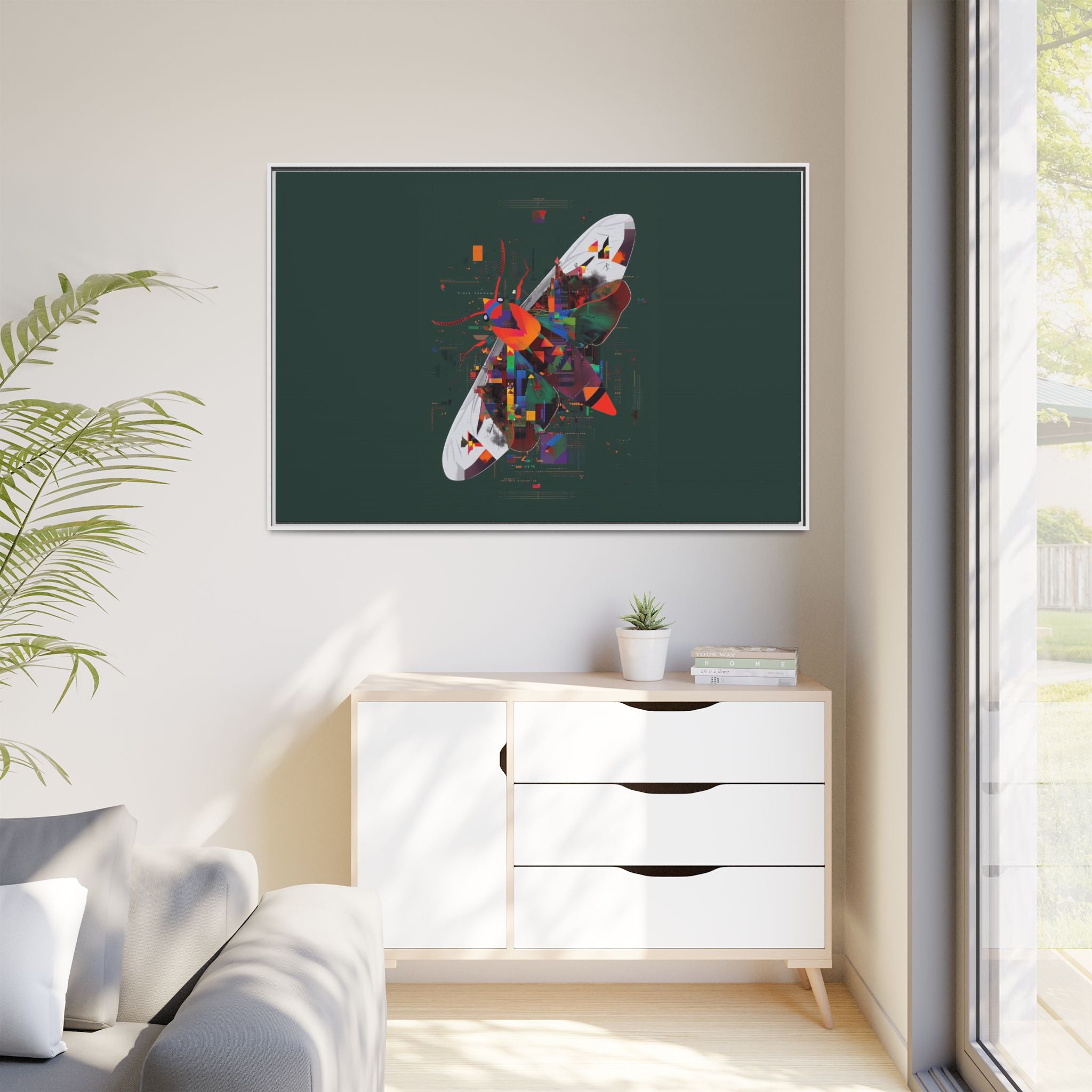 Geometric Metamorphosis: Digital Butterfly Design, Tech-Organic Art Visualization   |    Custom Orders Available