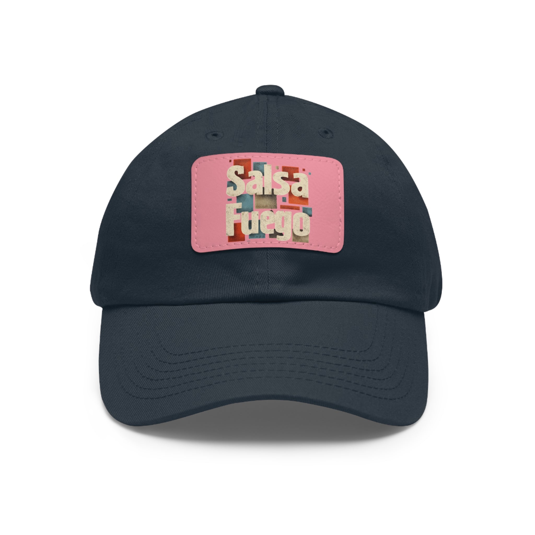 Salsa Fuego Geometric Dad Hat with Leather Patch (Rectangle)