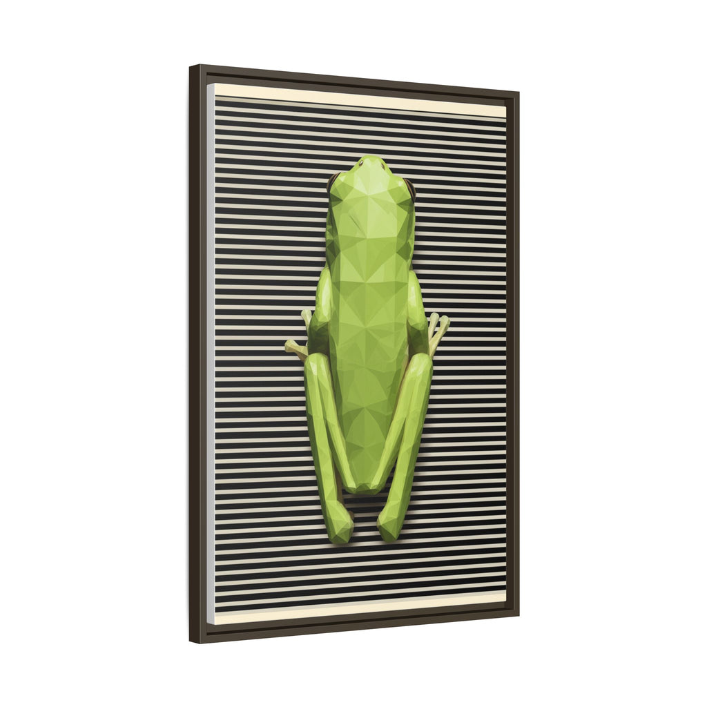 Geometric Amphibian: Low-Poly Frog Design, Digital Art Minimalism   |  Personalized & Custom Orders Available