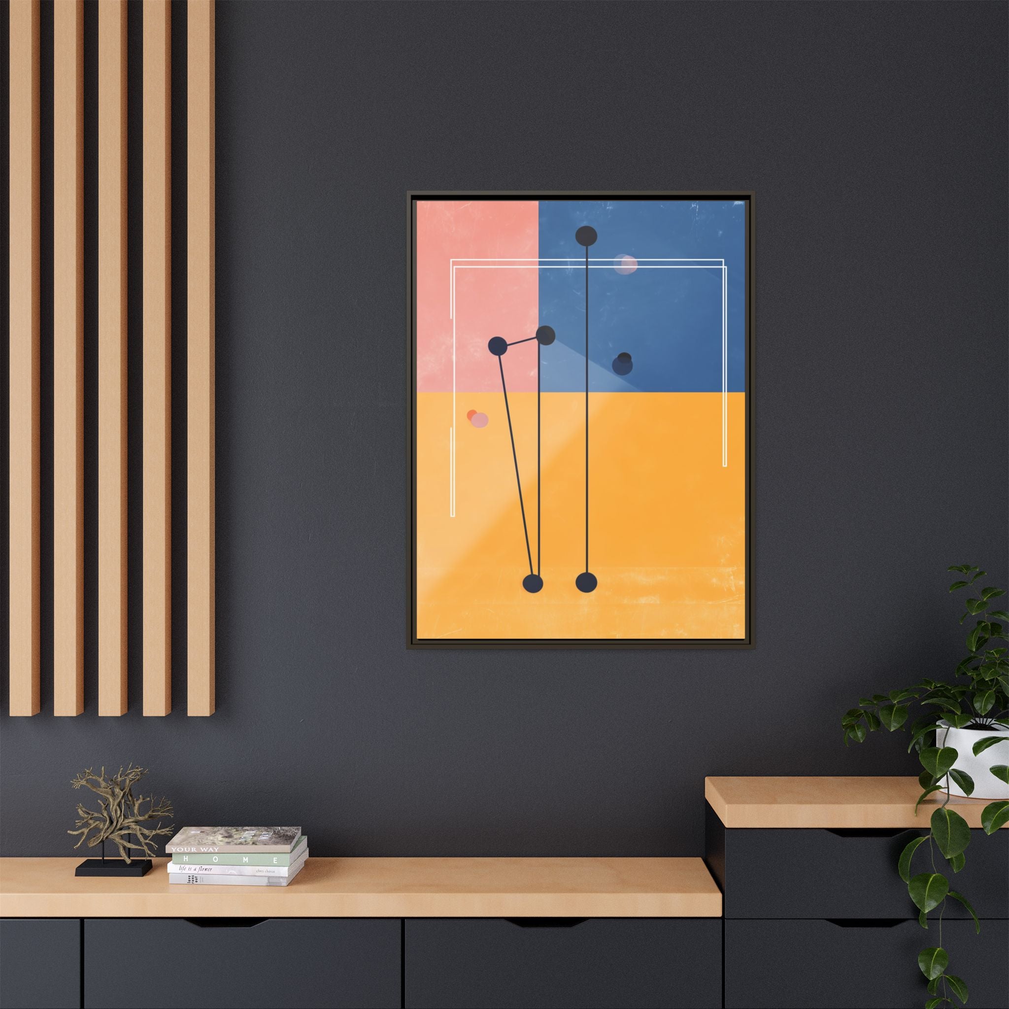Nexus of Connection: Geometric Abstraction, Modernist Composition, Digital Color Blocks   |   Custom Orders Accepted