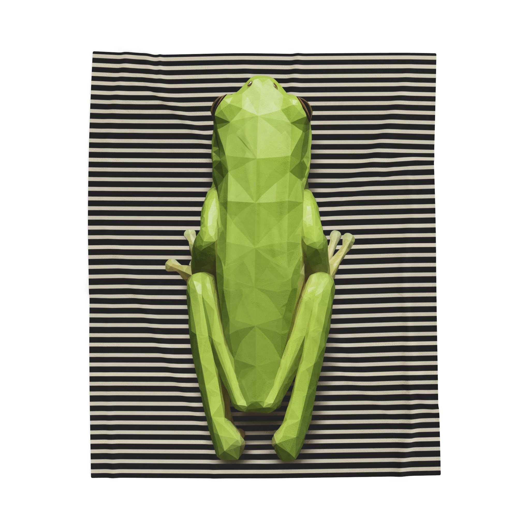 Crystalline Frog: Geometric Digital Art, Low-Poly Nature Illustration   |    Custom Orders Available