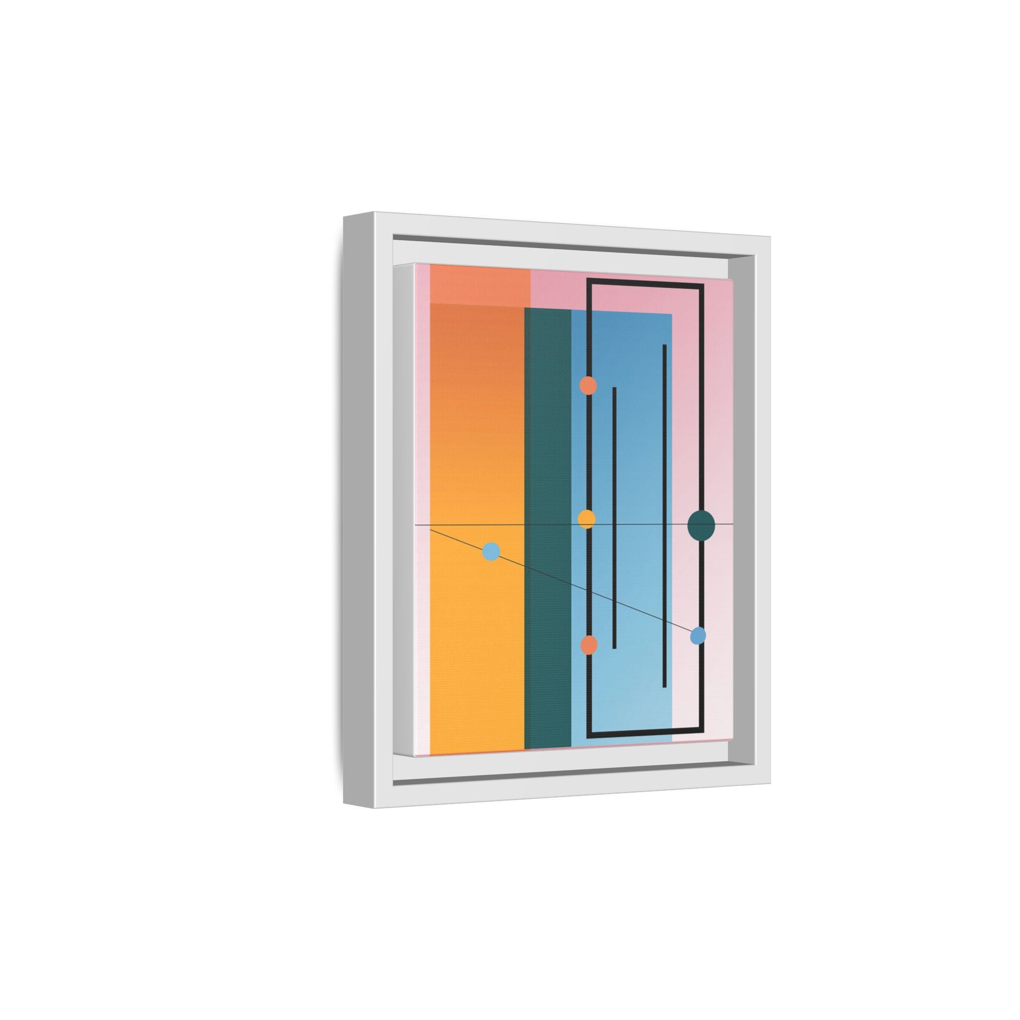 Geometric Harmony: Constructivist Color Planes, Modernist Composition, Abstract Spatial Rhythm   |   Custom Orders Accepted