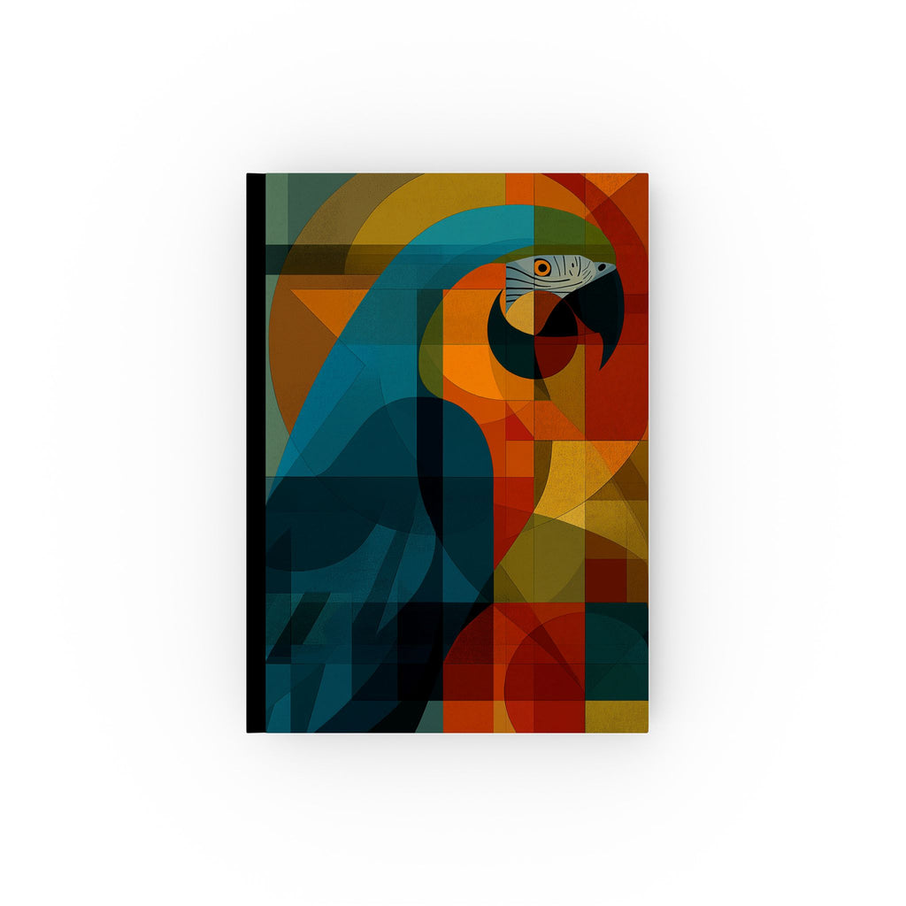 Personalized Geometric Macaw Journal: Bright & Bold Notebook, Personalized Journal   |    Custom Orders Accepted