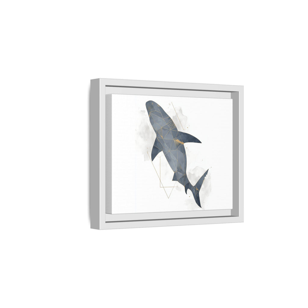 Aquatic Geometry: Shark Polygon Abstraction, Oceanic Digital Art   |  Personalized & Custom Orders Available