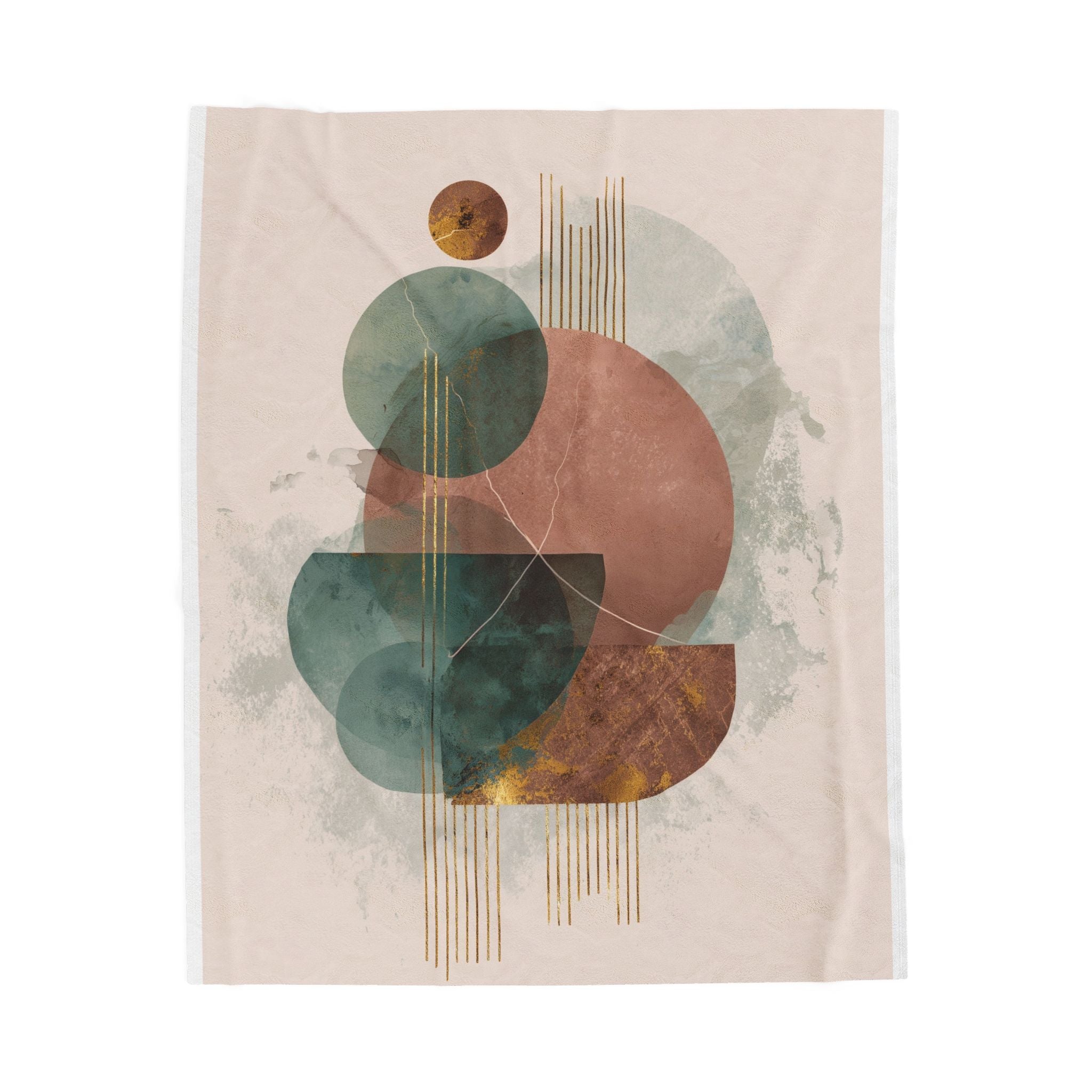 Ethereal Geometries: Translucent Circles in Muted Tones, Modern Abstract Minimalism   |    Custom Orders Available