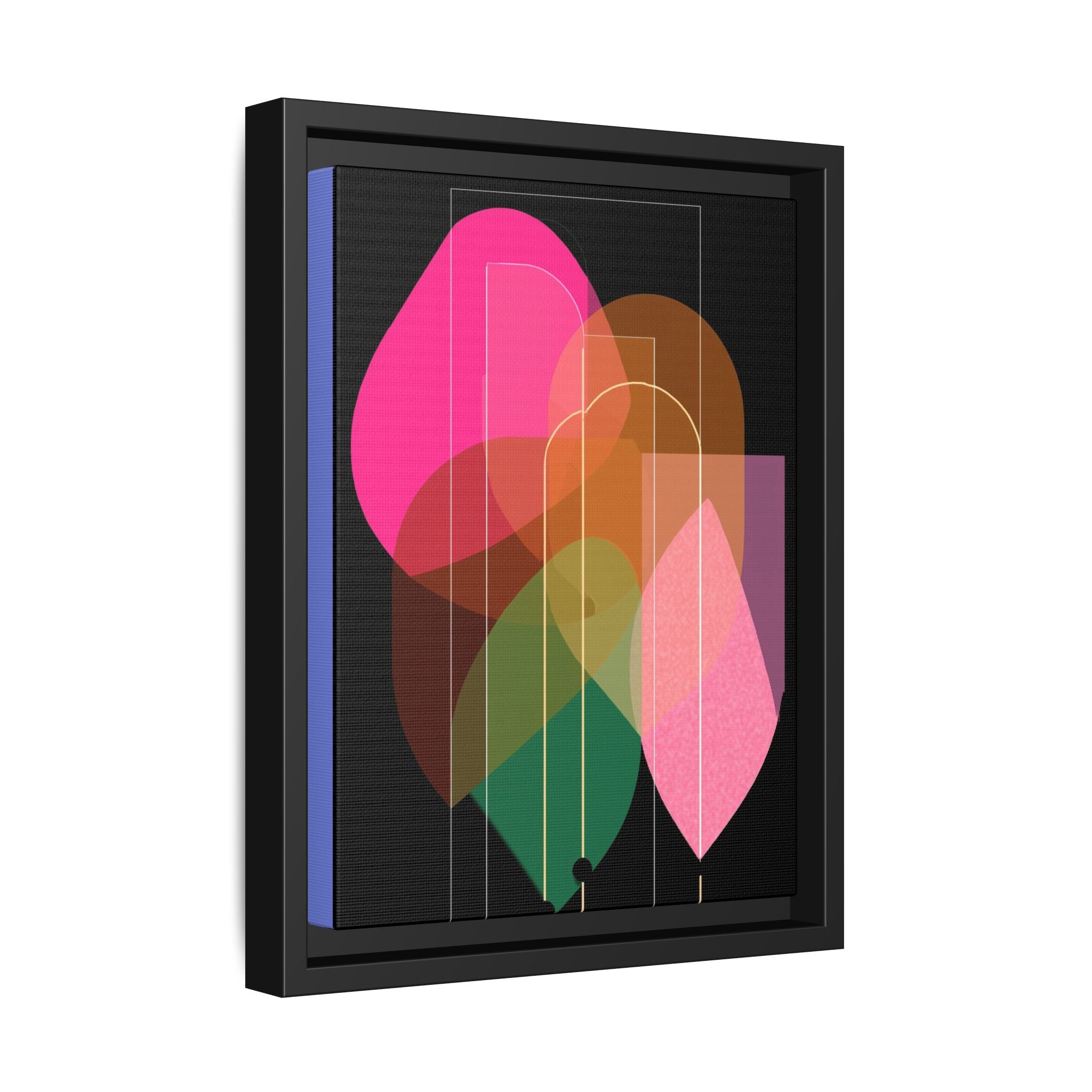 Organic Geometry: Abstract Shape Symphony, Minimalist Color Layers, Contemporary Graphic Design   |   Custom Orders Accepted