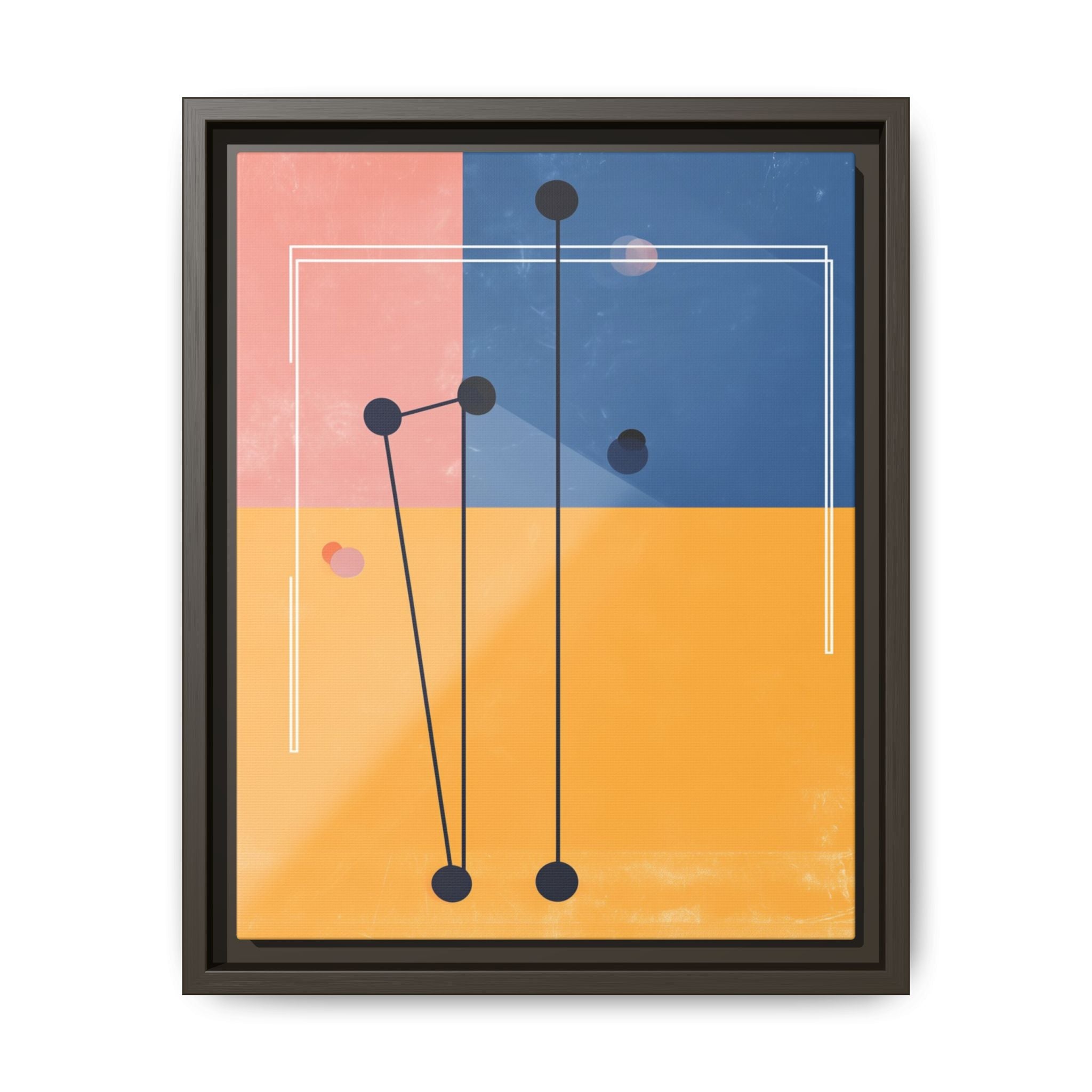 Nexus of Connection: Geometric Abstraction, Modernist Composition, Digital Color Blocks   |   Custom Orders Accepted