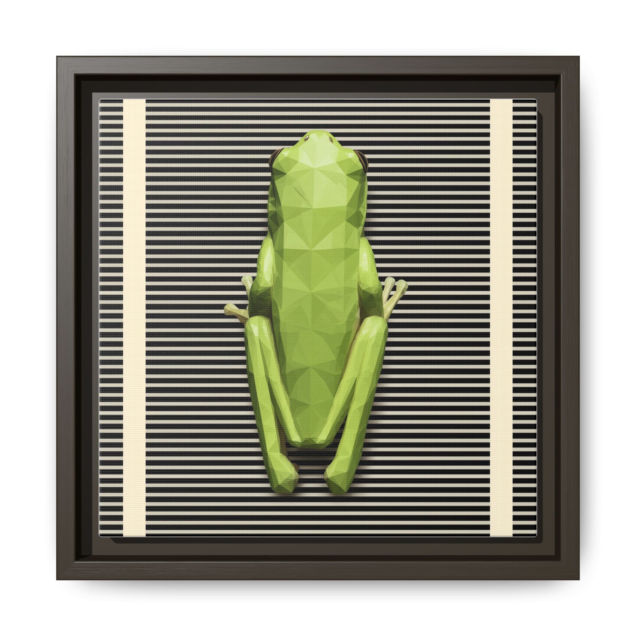 Geometric Amphibian: Low-Poly Frog Design, Digital Art Minimalism   |  Personalized & Custom Orders Available