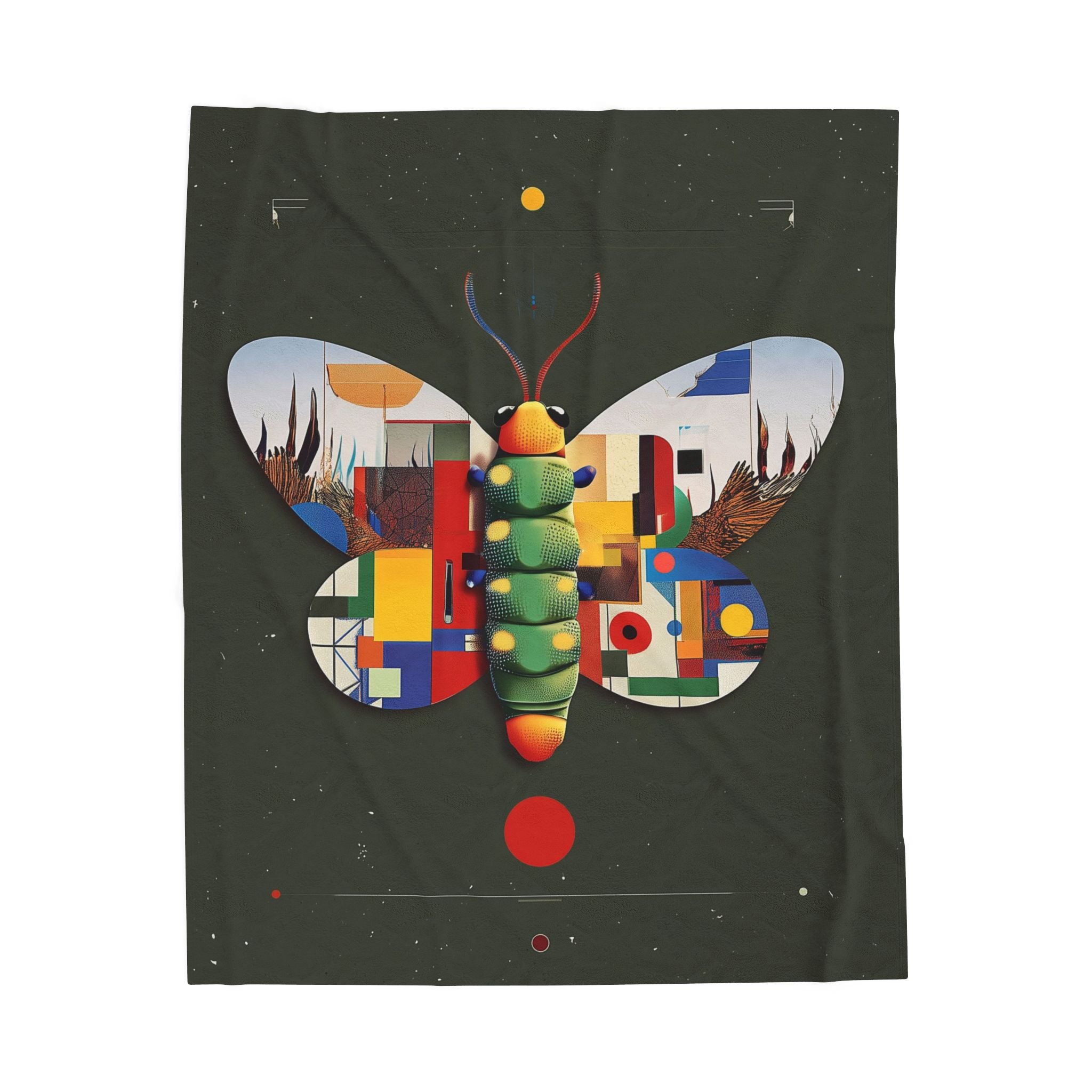 Geometric Butterfly: Modernist Collage, Bauhaus-Inspired Design   |    Custom Orders Available