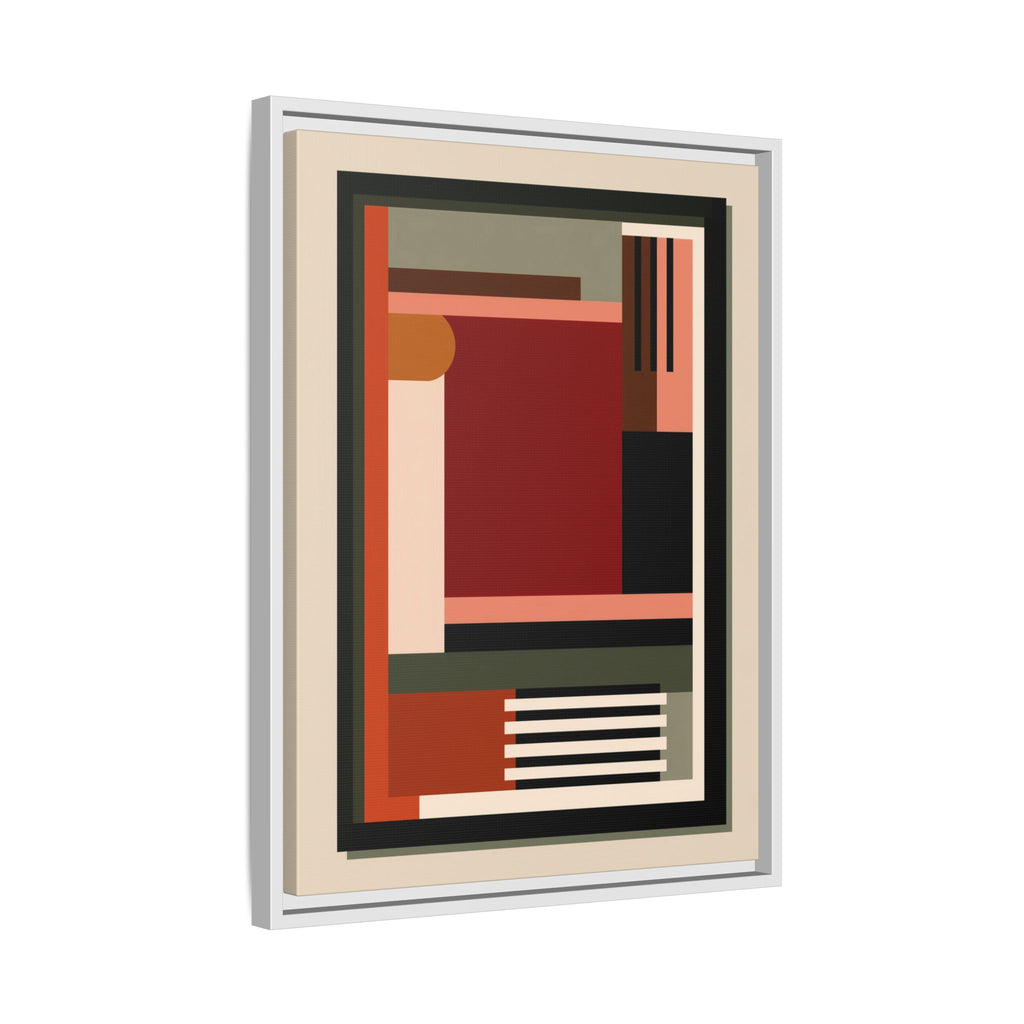 Architectural Geometries: Modern Abstract Composition, Bauhaus-Inspired Design, Geometric Color Blocking   |   Custom Orders Accepted