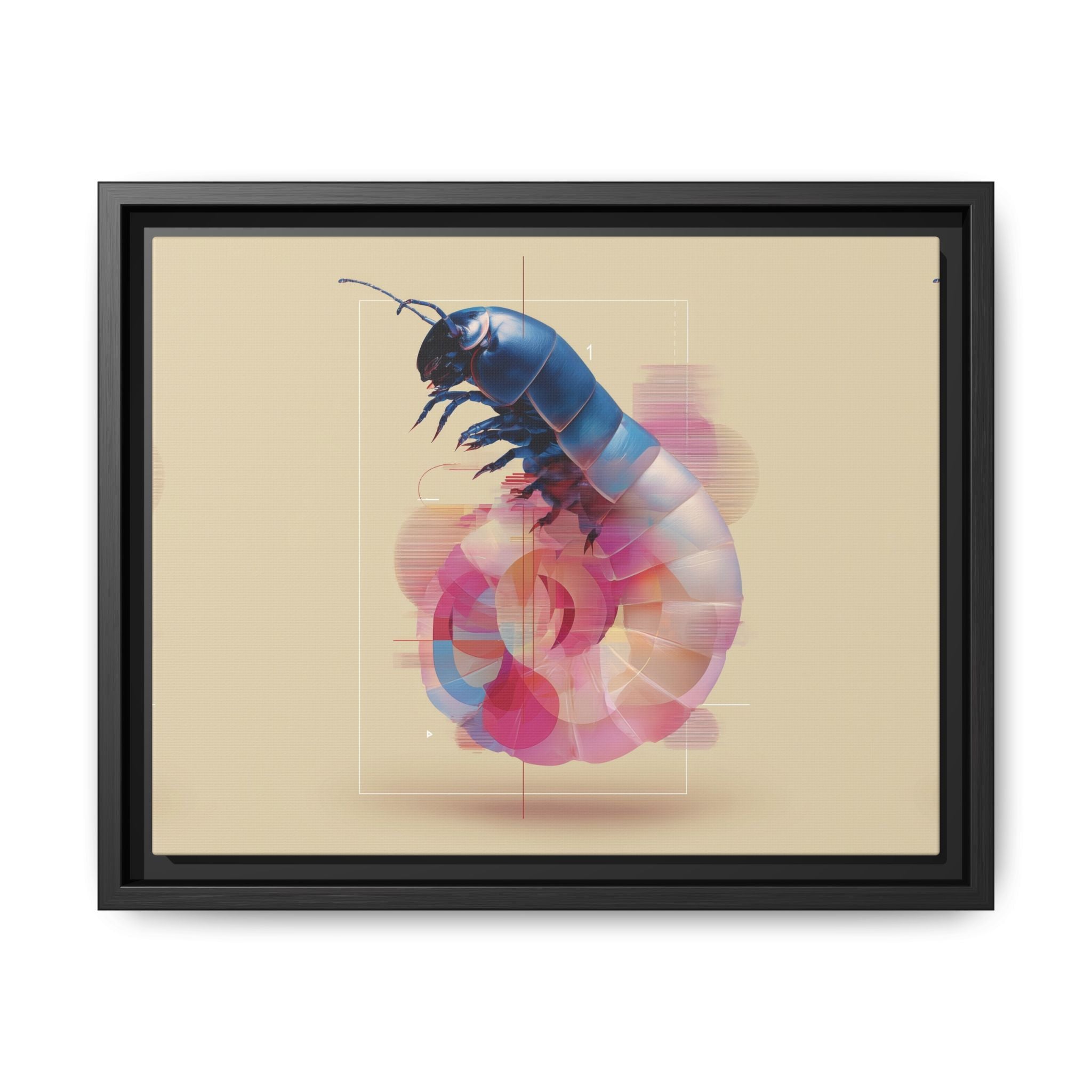 Exoskeleton Cipher: Digital Insect Rendering, Geometric Glitch Art   |    Custom Orders Available