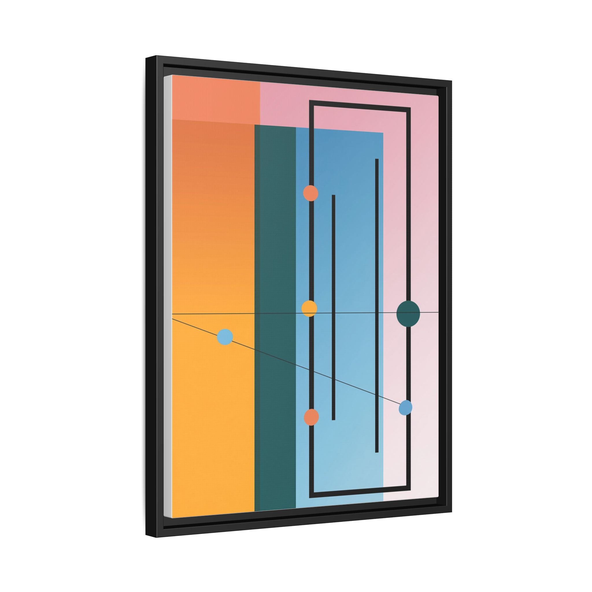 Geometric Harmony: Constructivist Color Planes, Modernist Composition, Abstract Spatial Rhythm   |   Custom Orders Accepted