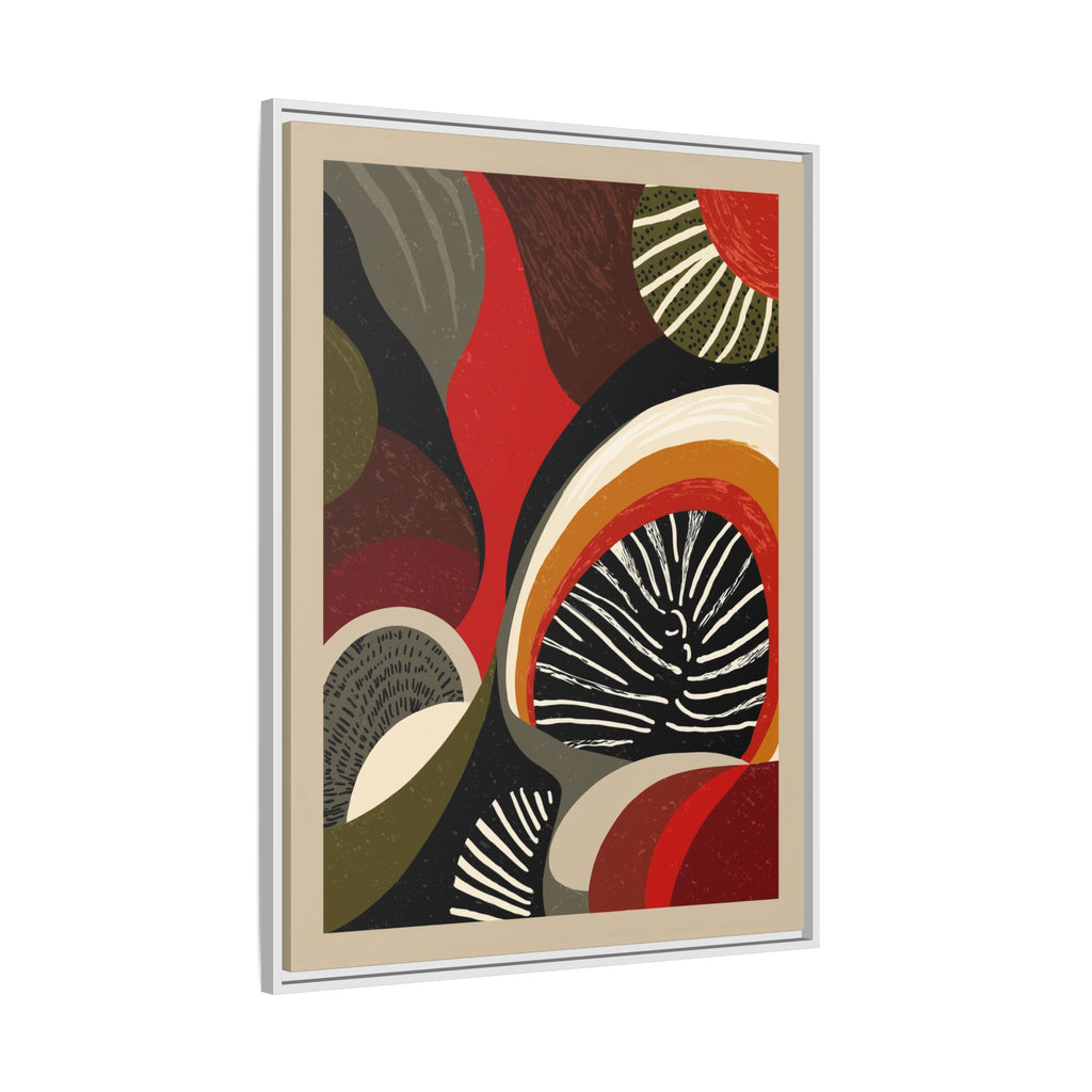 Geometric Rhythm: Abstract Composition, Mid-Century Modern Art, Radial Design Inspiration   |   Custom Orders Accepted