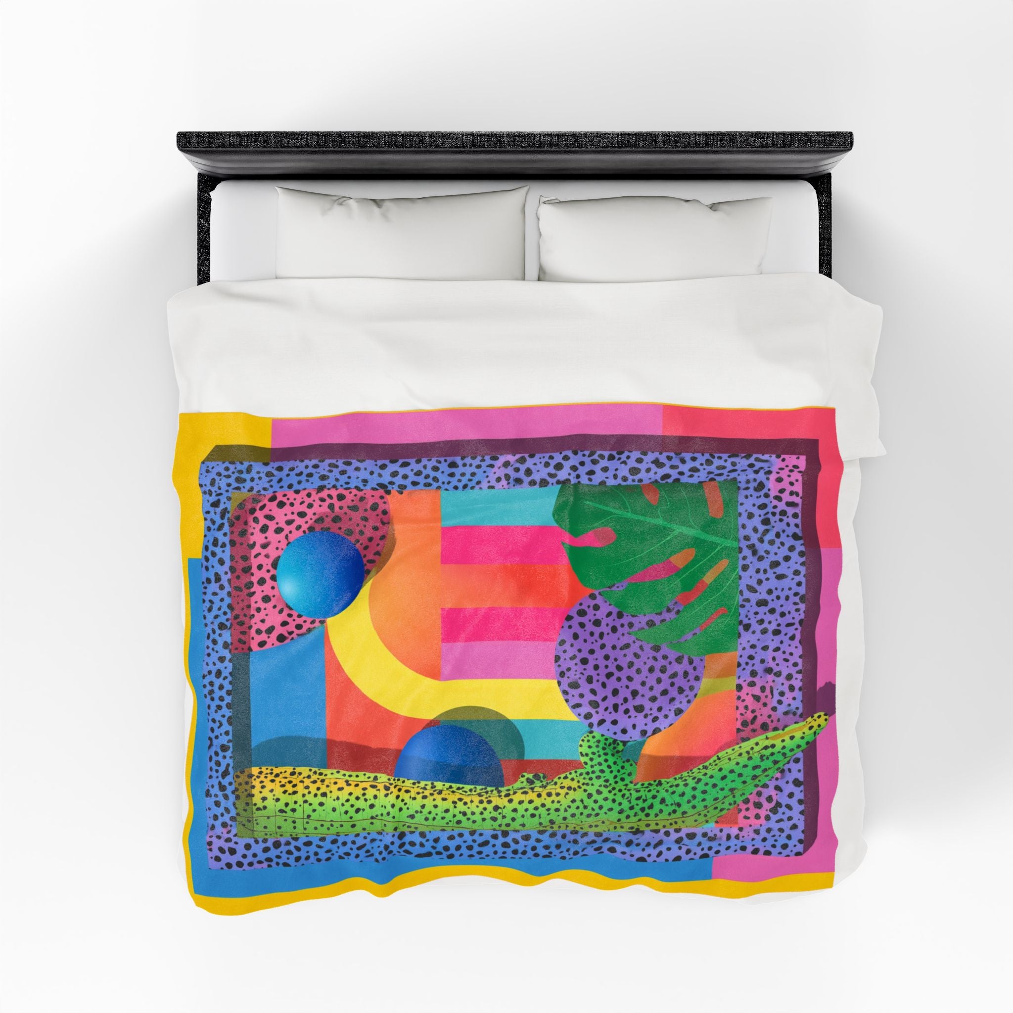 Memphis Dreamscape: Geometric Kaleidoscope, Abstract Digital Design   |    Custom Orders Available