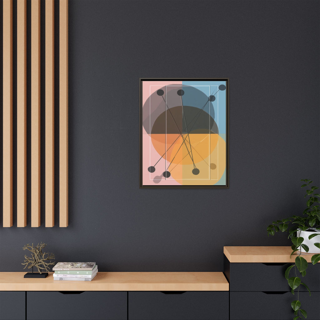 Geometric Intersections: Pastel Quadrants, Mid-Century Minimalism, Network Nodes   |   Custom Orders Accepted