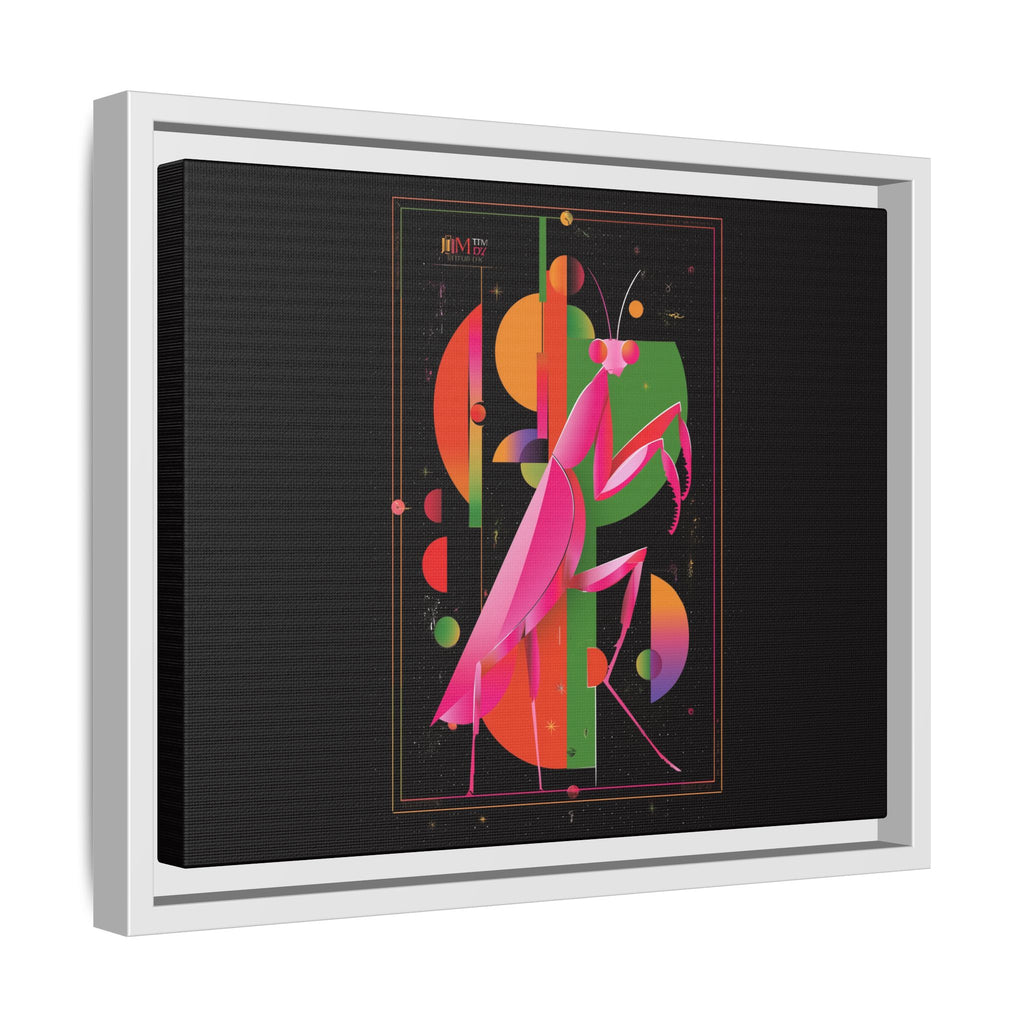 Celestial Mantis: Cubist Geometry, Cosmic Insect Portrait   |    Custom Orders Available