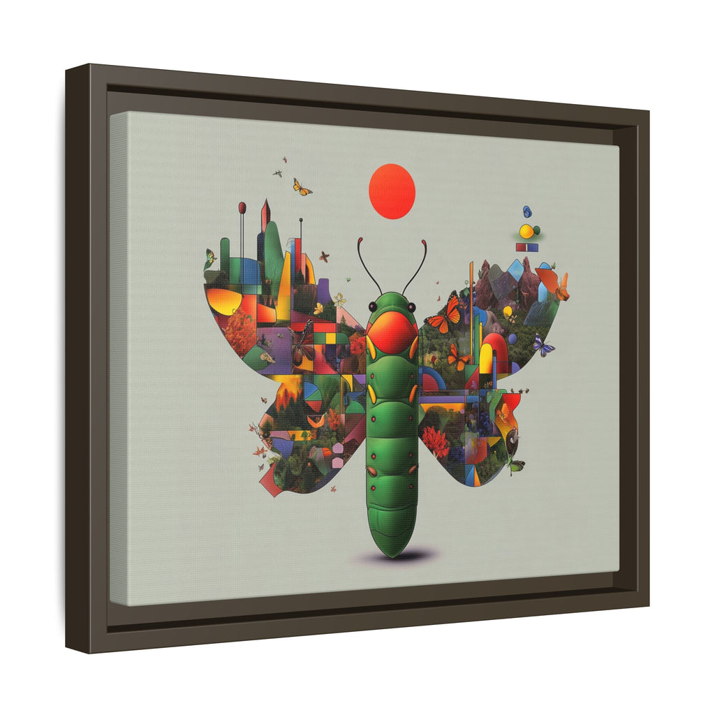 Metamorphosis of Geometry: Digital Nature Mosaic, Surreal Butterfly Landscape   |    Custom Orders Available