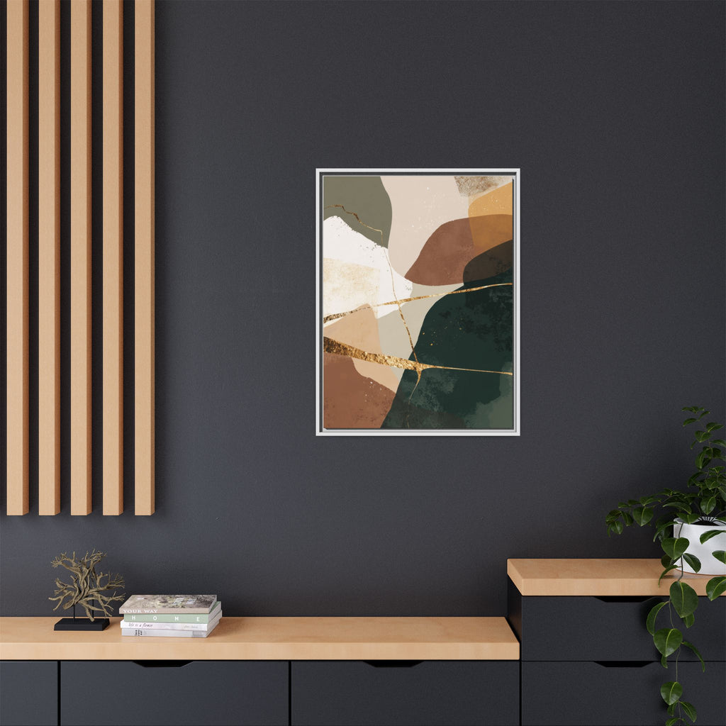 Geological Whispers: Organic Abstractions, Metallic Landscapes, Contemporary Minimalist Design   |   Custom Orders Accepted