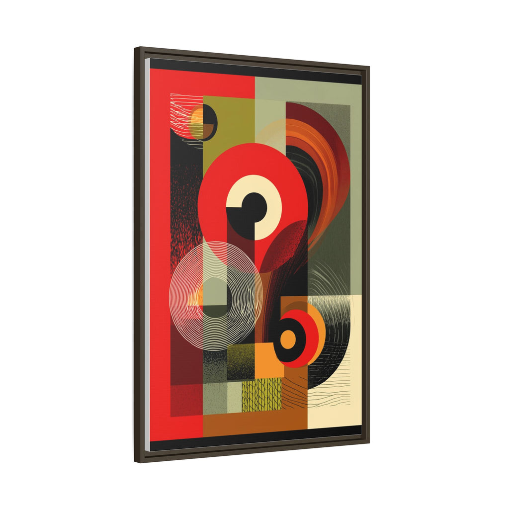 Chromatic Geometrics: Abstract Constructivist Composition, Modernist Color Blocking, Layered Circular Forms   |   Custom Orders Accepted