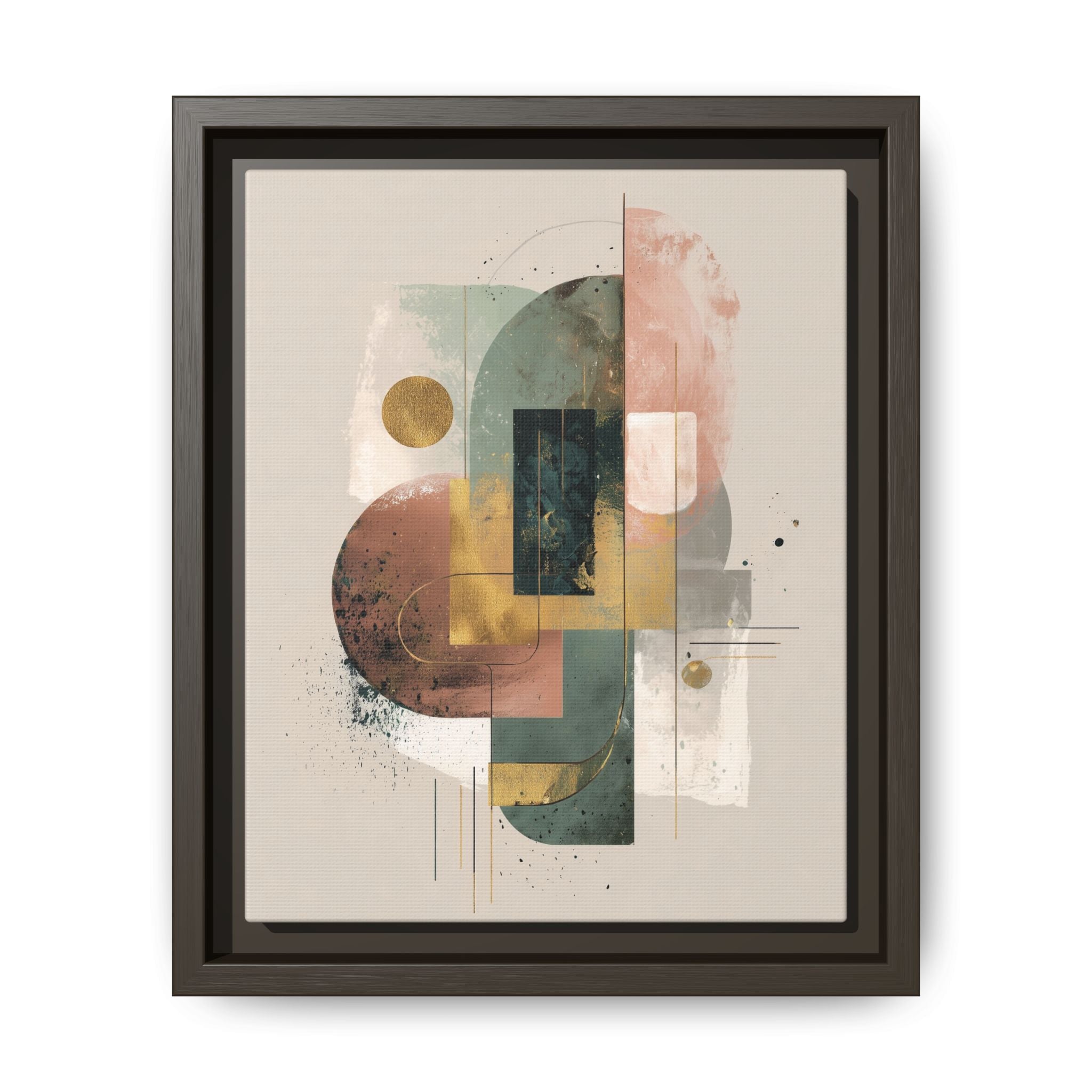 Organic Geometries: Fragmented Forms, Digital Abstract Composition, Layered Minimalist Art   |   Custom Orders Accepted