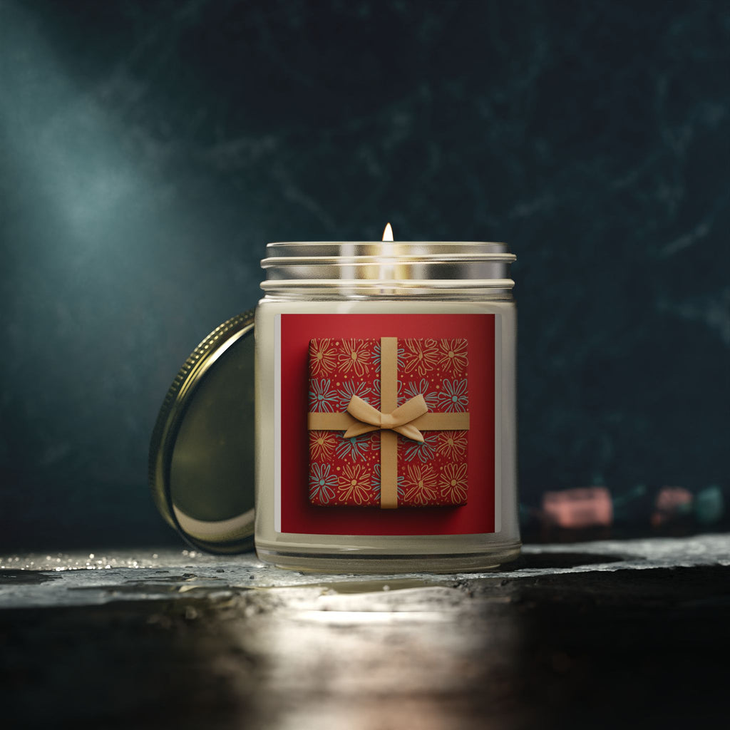 Festive Scented Candle, Holiday Gift, Aromatherapy Candle, Home Decor, Eco-Friendly Candle, Christmas Candle, Relaxation Gift