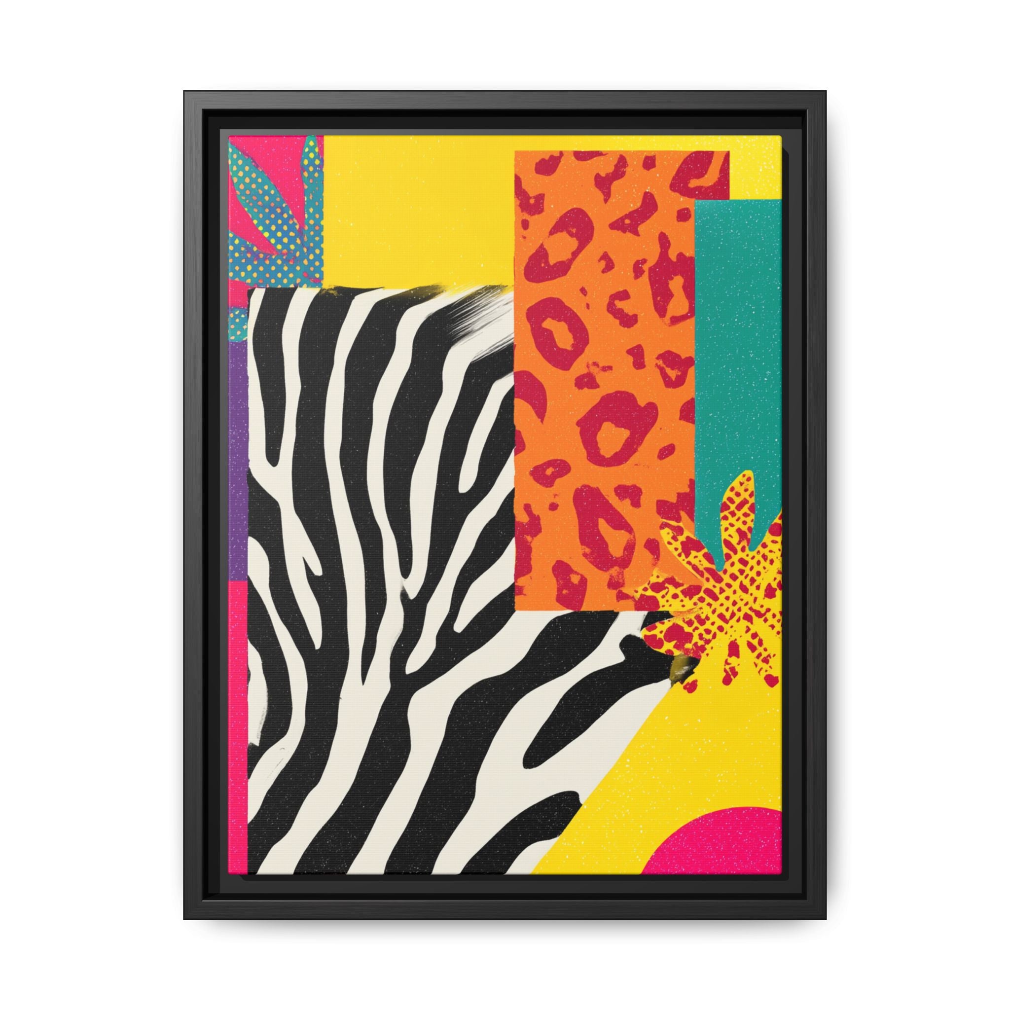 Vibrant Framed Art Print, Colorful Wall Decor, Modern Home Art, Statement Piece for Living Room, Unique Gift, Boho Decor