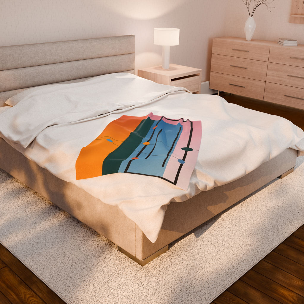 Constructivist Harmony: Geometric Color Fields, Modern Abstract Design   |    Custom Orders Available